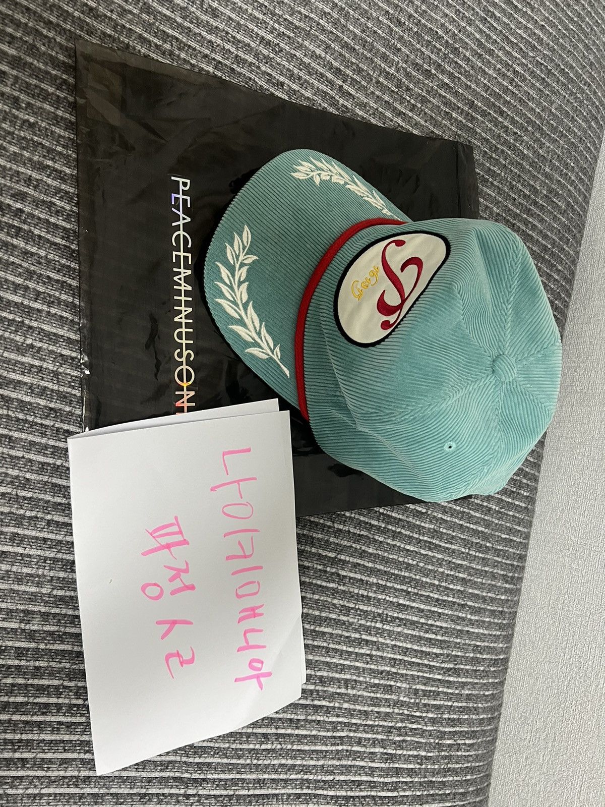 peaceminusone [OS] peaceminusone 5-panel ball cap mint | Grailed