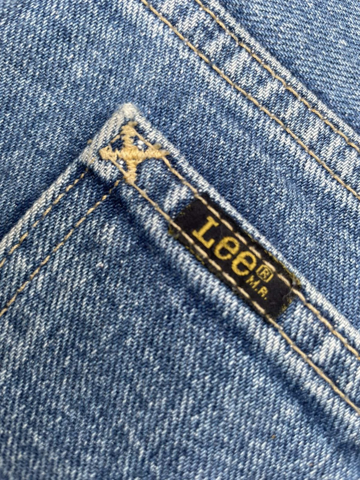 Lee × Vintage Lee Riders Vintage Whiteline Selvedge Denim Size US 30 / EU 46 - 14 Thumbnail