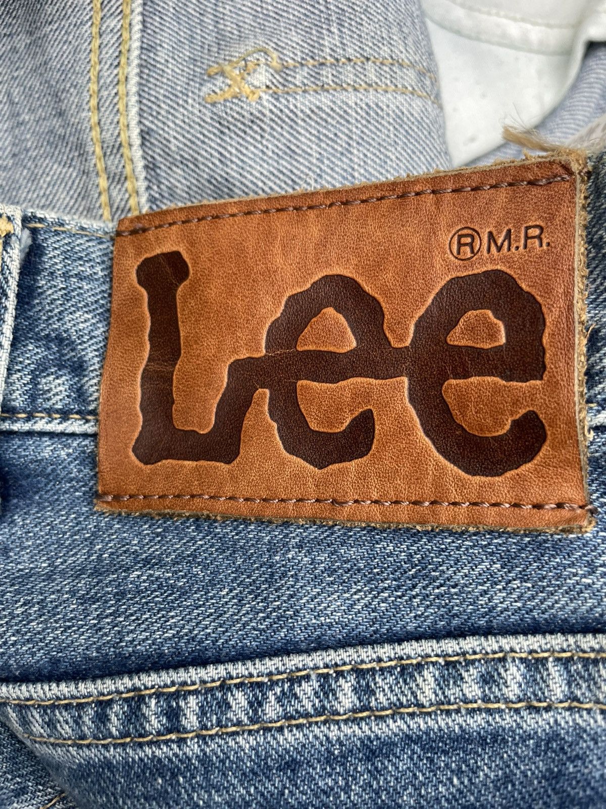 Lee × Vintage Lee Riders Vintage Whiteline Selvedge Denim Size US 30 / EU 46 - 13 Thumbnail