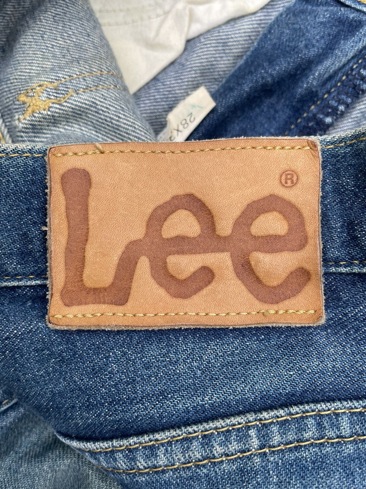 Lee × Vintage Vintage Lee Lot 101 White Selvedge Denim Size US 28 / EU 44 - 13 Thumbnail