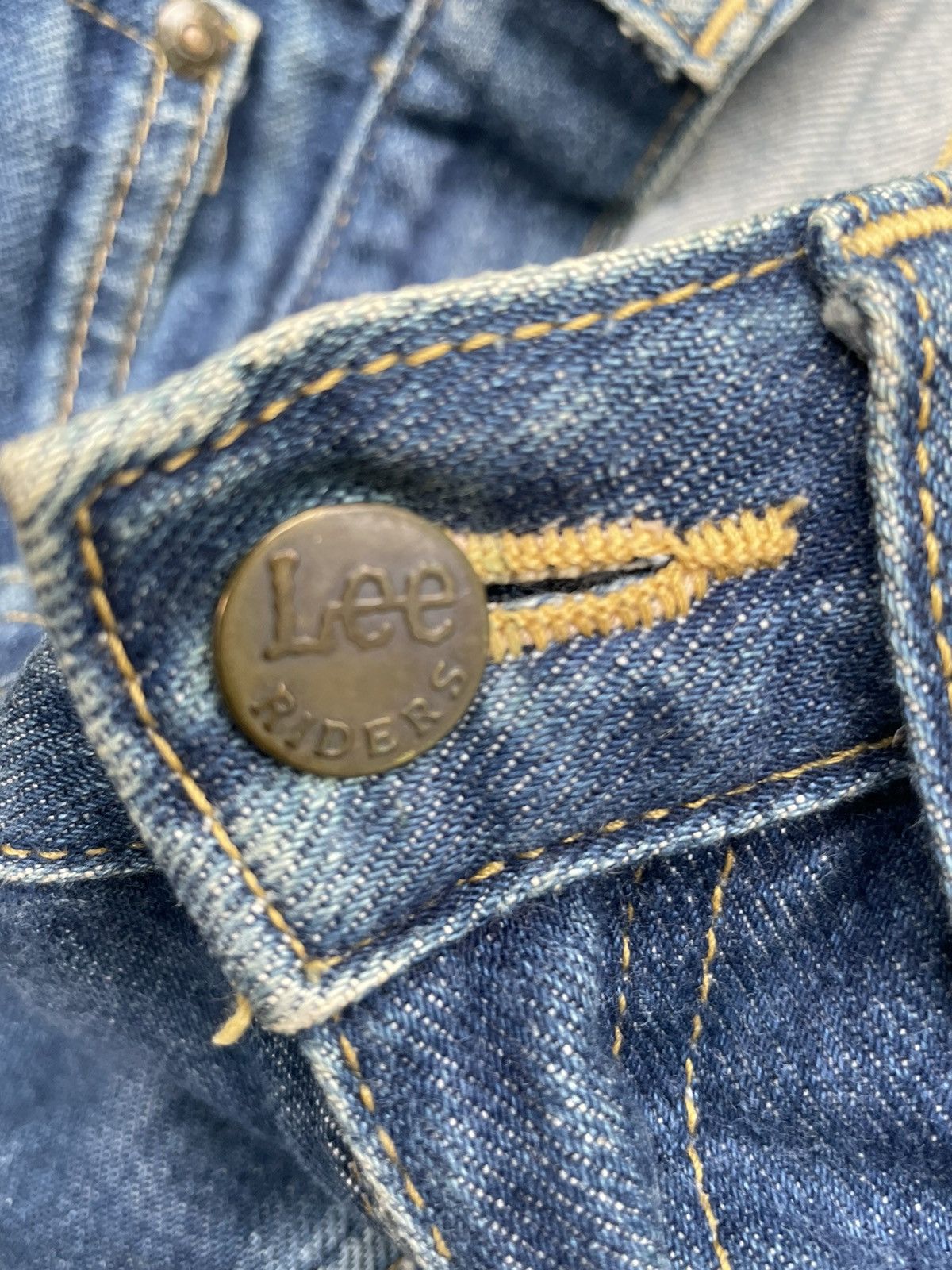 Lee × Vintage Vintage Lee Lot 101 White Selvedge Denim Size US 28 / EU 44 - 19 Thumbnail