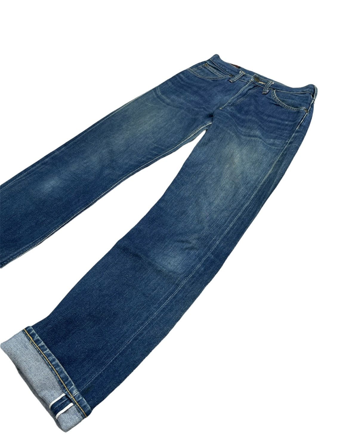 Lee × Vintage Vintage Lee Lot 101 White Selvedge Denim Size US 28 / EU 44 - 3 Thumbnail
