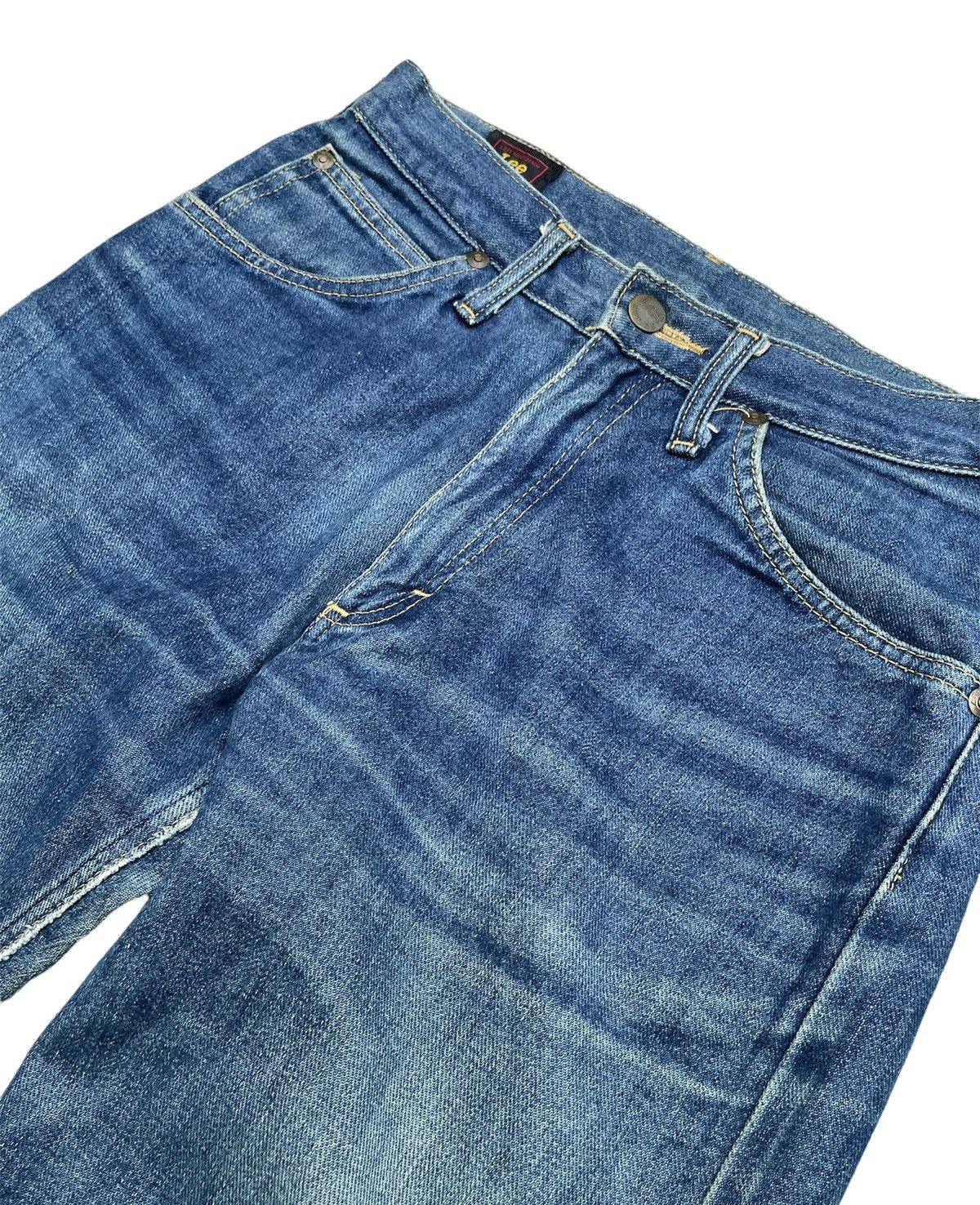 Lee × Vintage Vintage Lee Lot 101 White Selvedge Denim Size US 28 / EU 44 - 6 Thumbnail