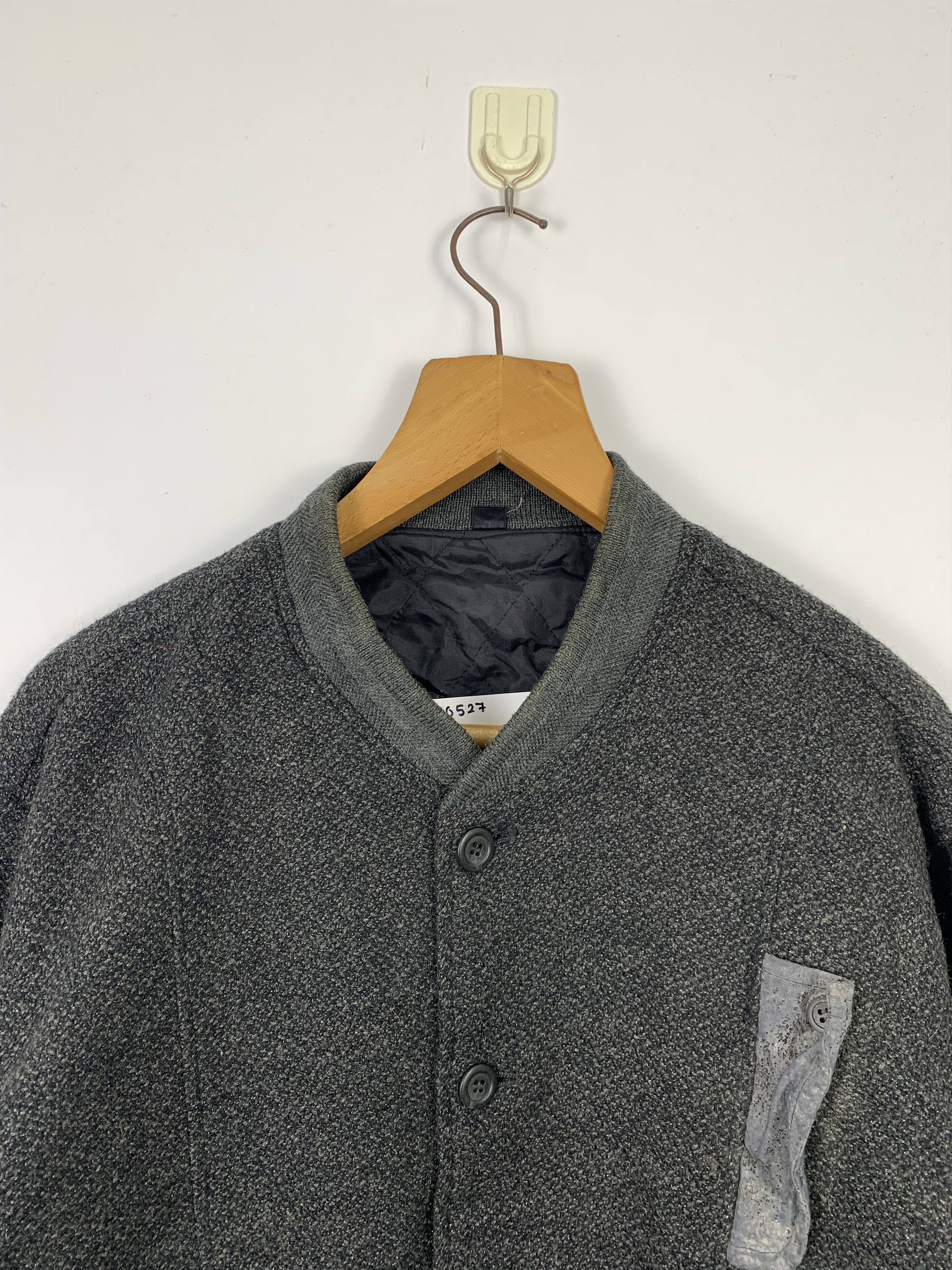 Japanese Brand Vintage Yamamot Button Up Quilted Lining Jacket J0527 Size US S / EU 44-46 / 1 - 2 Thumbnail