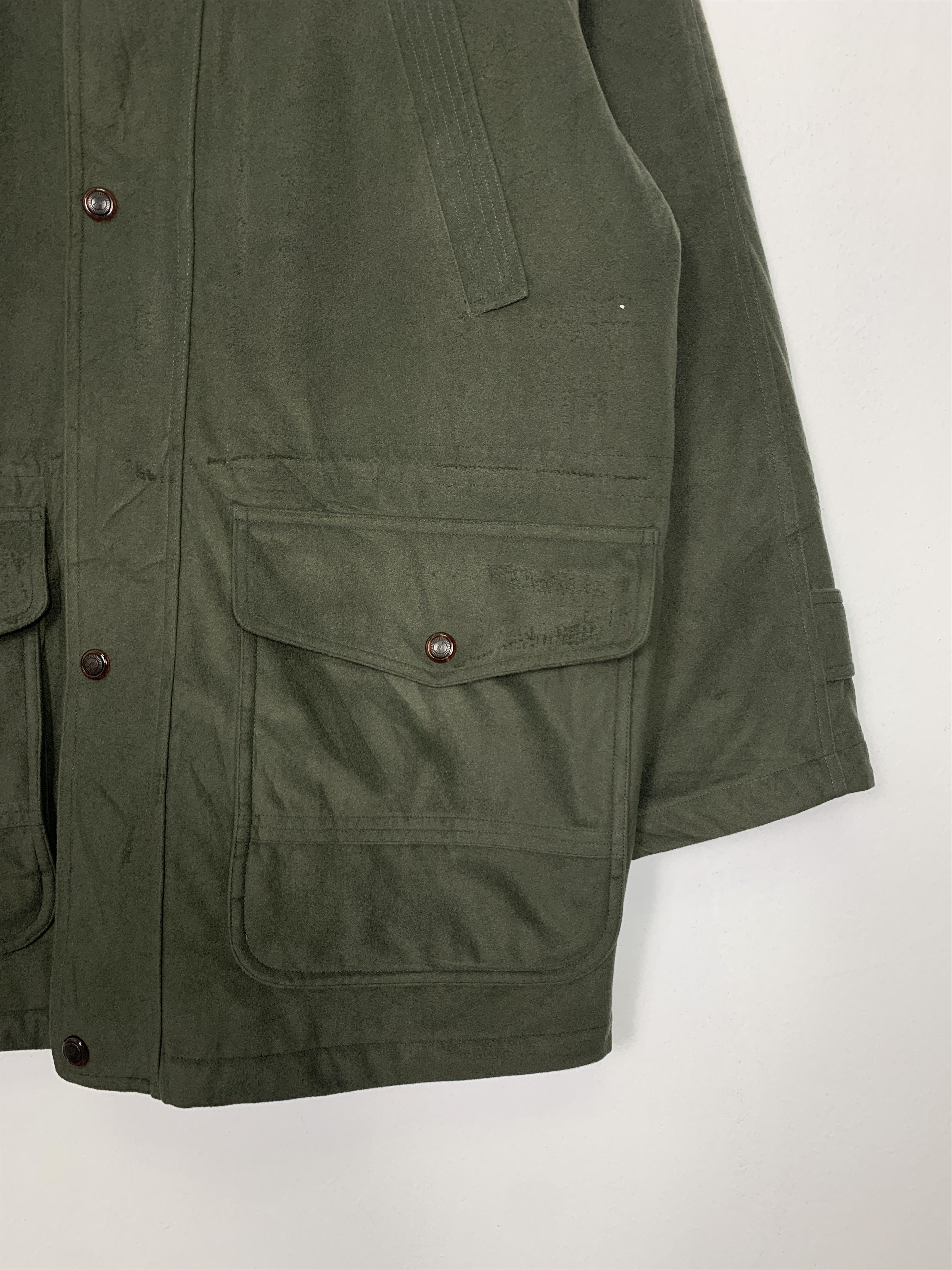 Japanese Brand Vintage PAUL DUNDY Zip Hoodie Military Jacket J1102 Size US M / EU 48-50 / 2 - 5 Thumbnail