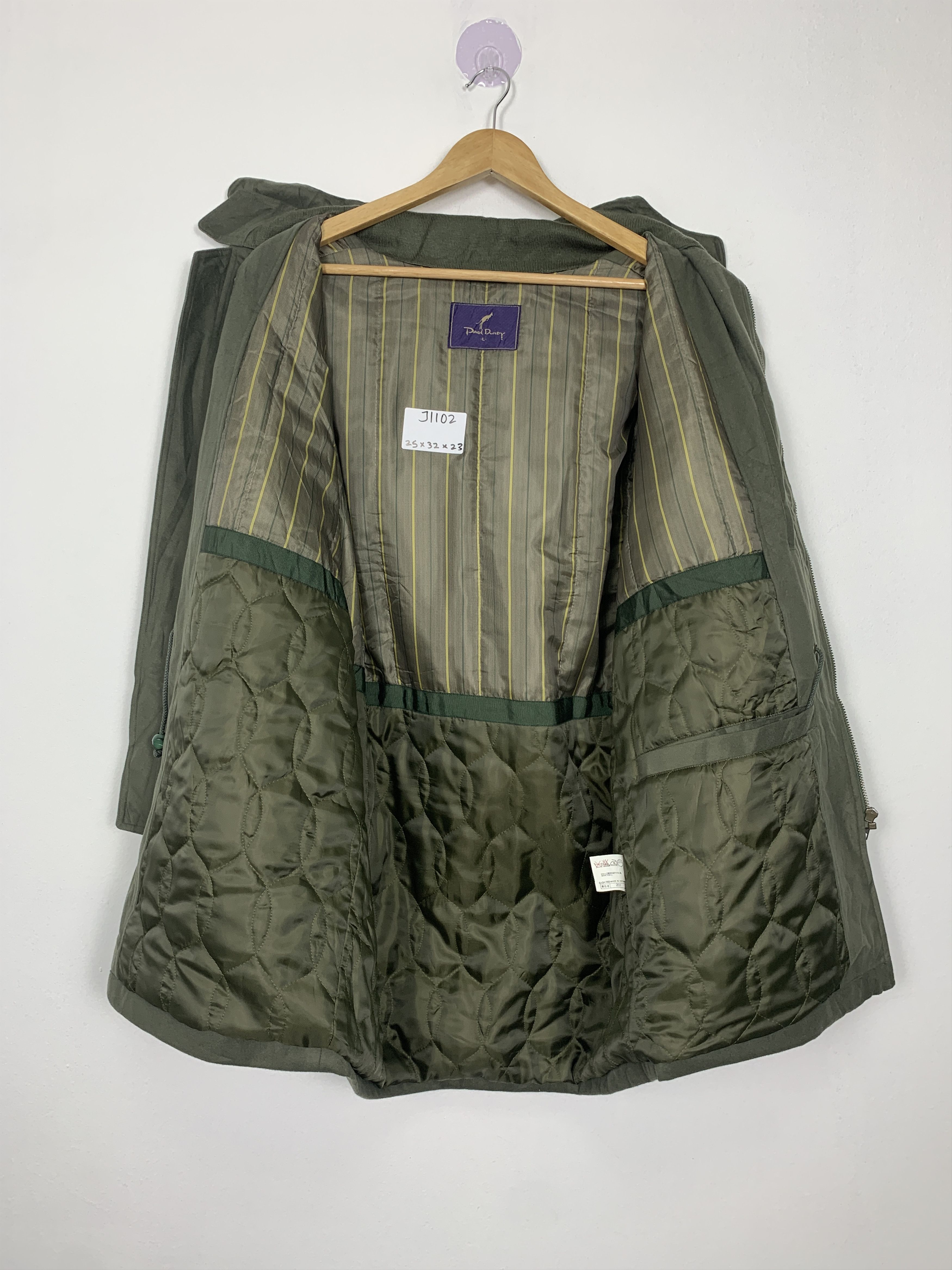 Japanese Brand Vintage PAUL DUNDY Zip Hoodie Military Jacket J1102 Size US M / EU 48-50 / 2 - 8 Thumbnail