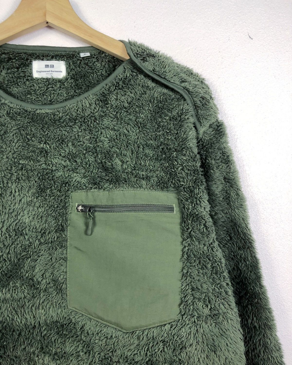 Engineered Garments × Uniqlo Rare Uniqlo X Engineered Garments Faux Fur Fleece Jumper Size US M / EU 48-50 / 2 - 3 Thumbnail