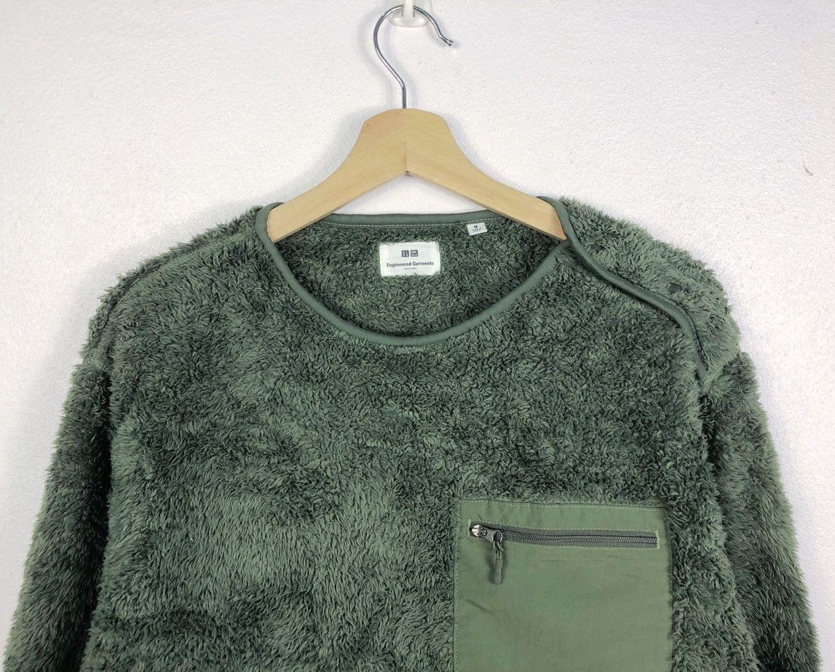 Engineered Garments × Uniqlo Rare Uniqlo X Engineered Garments Faux Fur Fleece Jumper Size US M / EU 48-50 / 2 - 2 Thumbnail