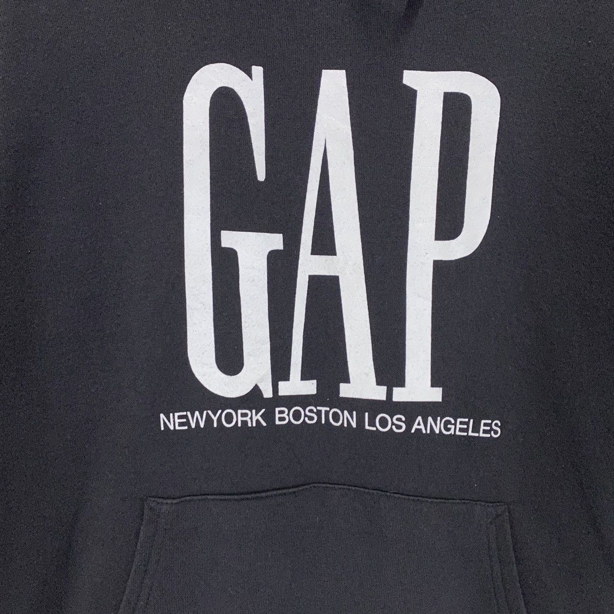 Gap × Hanes × Vintage Vintage 90s GAP Big Logo Pullover Hoodies Size US M / EU 48-50 / 2 - 5 Thumbnail