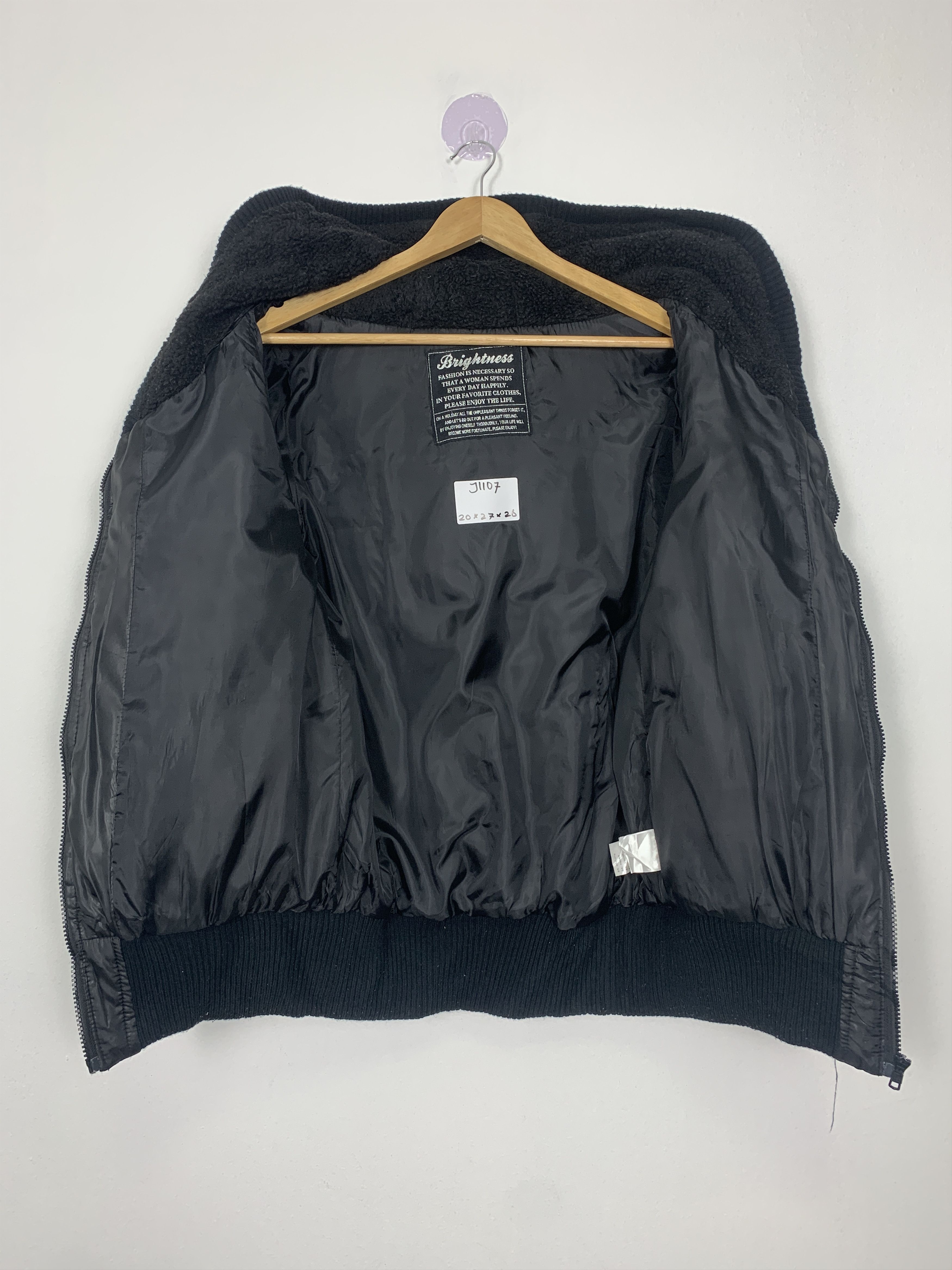 Japanese Brand Vintage Brightness Puffer Hoodie Zip Up Jacket J1107 Size US S / EU 44-46 / 1 - 7 Thumbnail