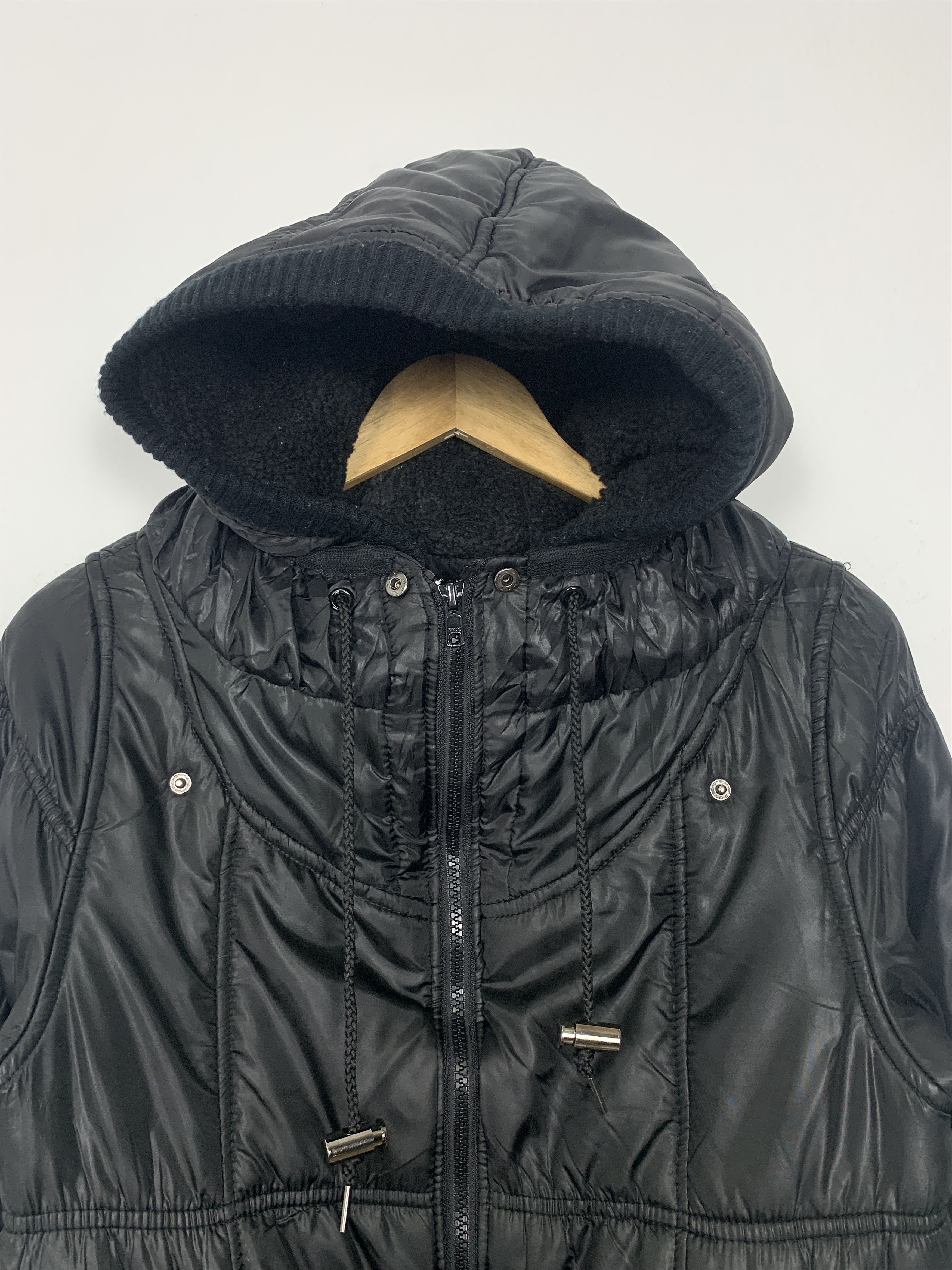 Japanese Brand Vintage Brightness Puffer Hoodie Zip Up Jacket J1107 Size US S / EU 44-46 / 1 - 2 Thumbnail