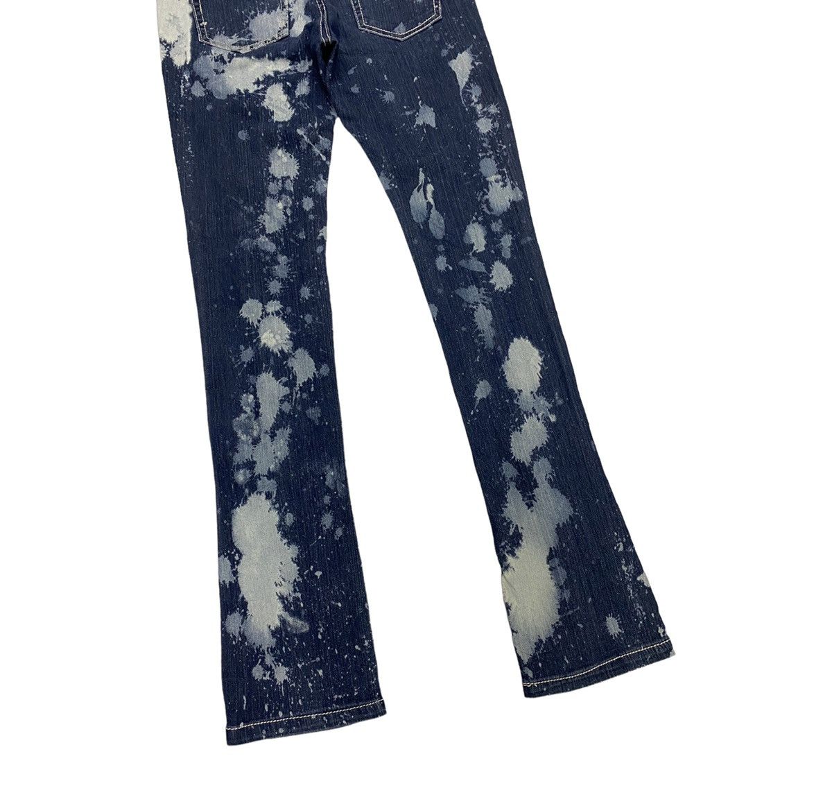 If Six Was Nine NO + 81662321758 WORKS DISTRESSED PUNK INSANE DENIM PANTS Size 28" / US 6 / IT 42 - 8 Thumbnail