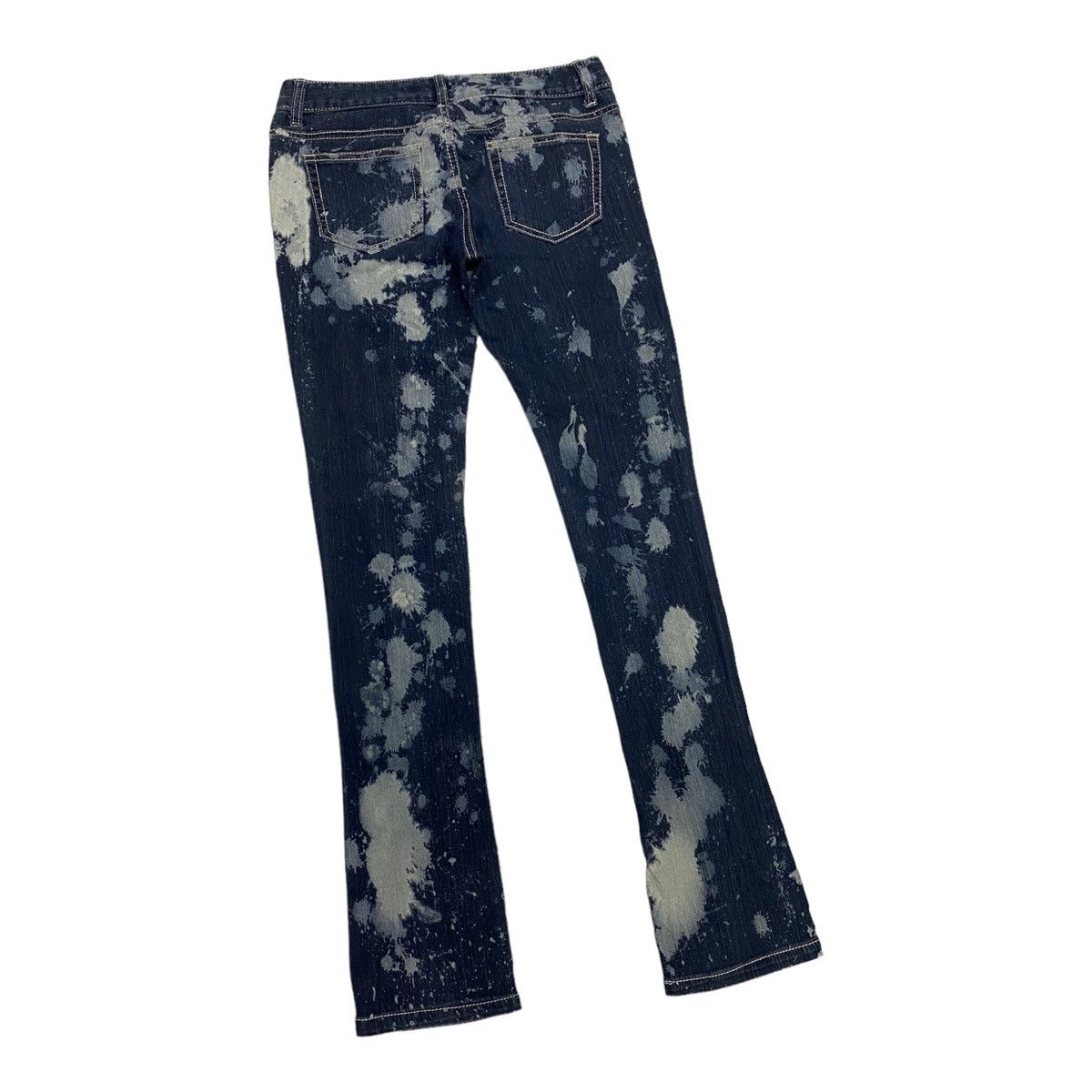 If Six Was Nine NO + 81662321758 WORKS DISTRESSED PUNK INSANE DENIM PANTS Size 28" / US 6 / IT 42 - 10 Thumbnail
