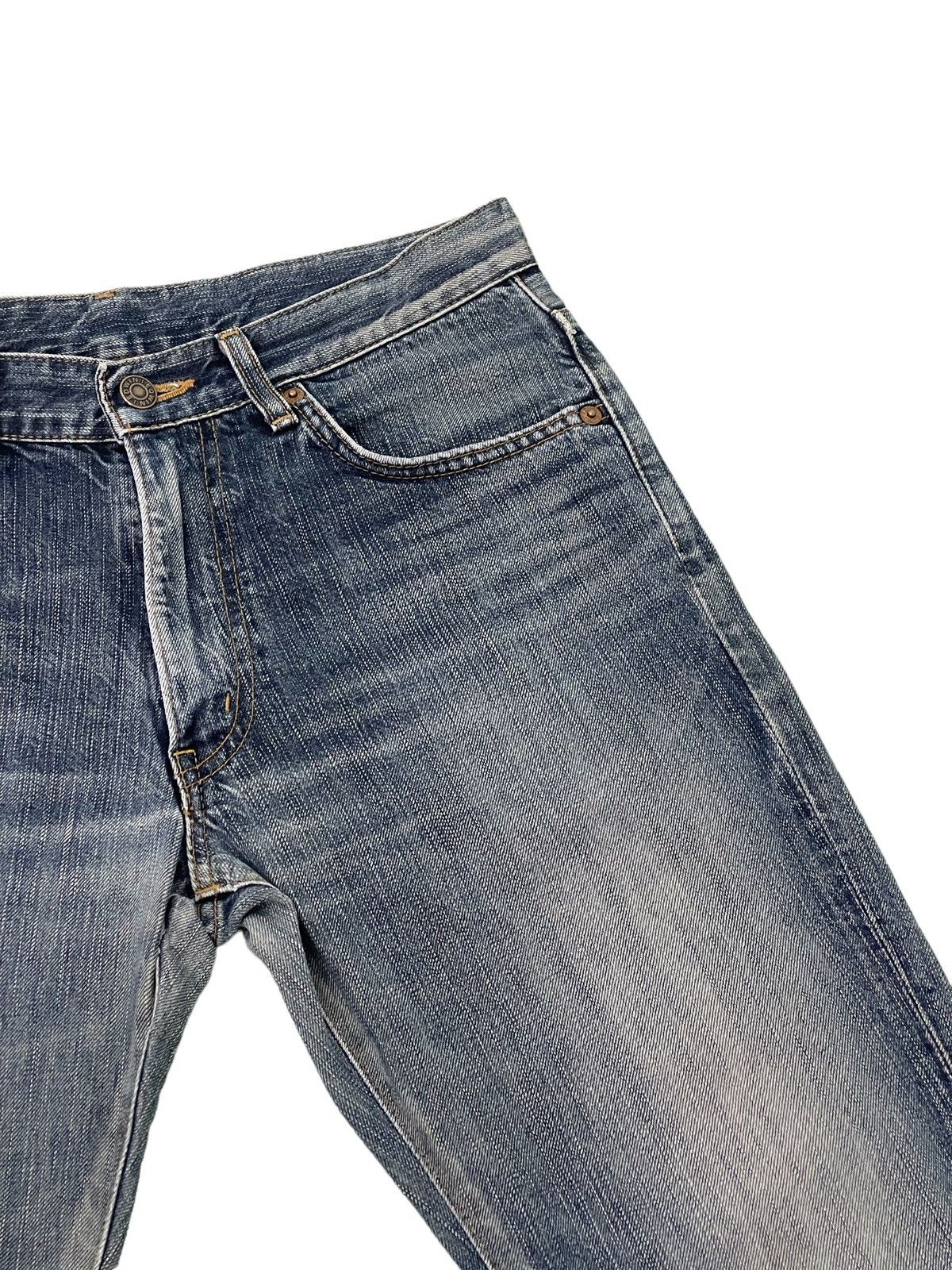 Edwin Flare Jeans Edwin Japan 503 Boot Cut Distress Denim 3🟦9 Size US 30 / EU 46 - 9 Thumbnail