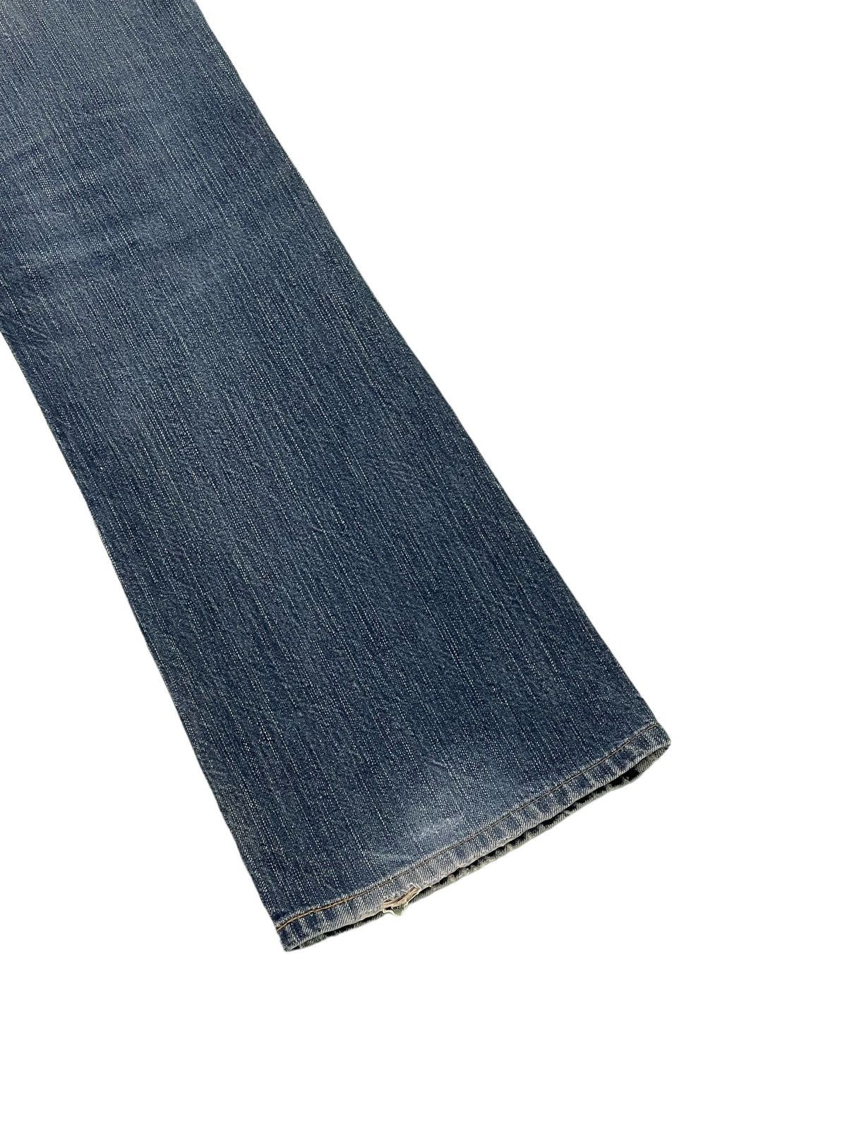 Edwin Flare Jeans Edwin Japan 503 Boot Cut Distress Denim 3🟦9 Size US 30 / EU 46 - 15 Thumbnail