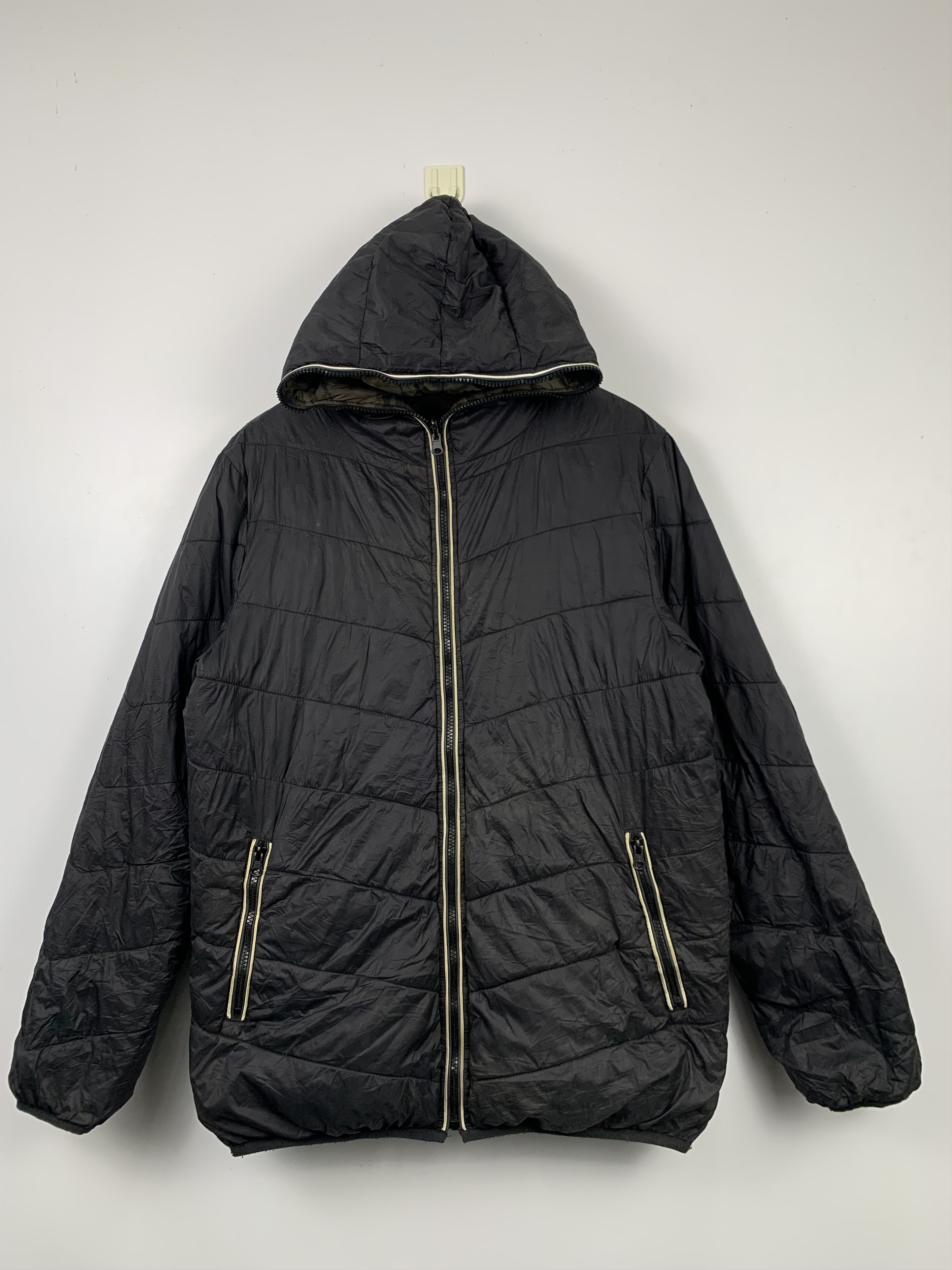 Japanese Brand Vintage Japanese Brand Puffer Camouflage Reversible Jacket Size US M / EU 48-50 / 2 - 9 Thumbnail