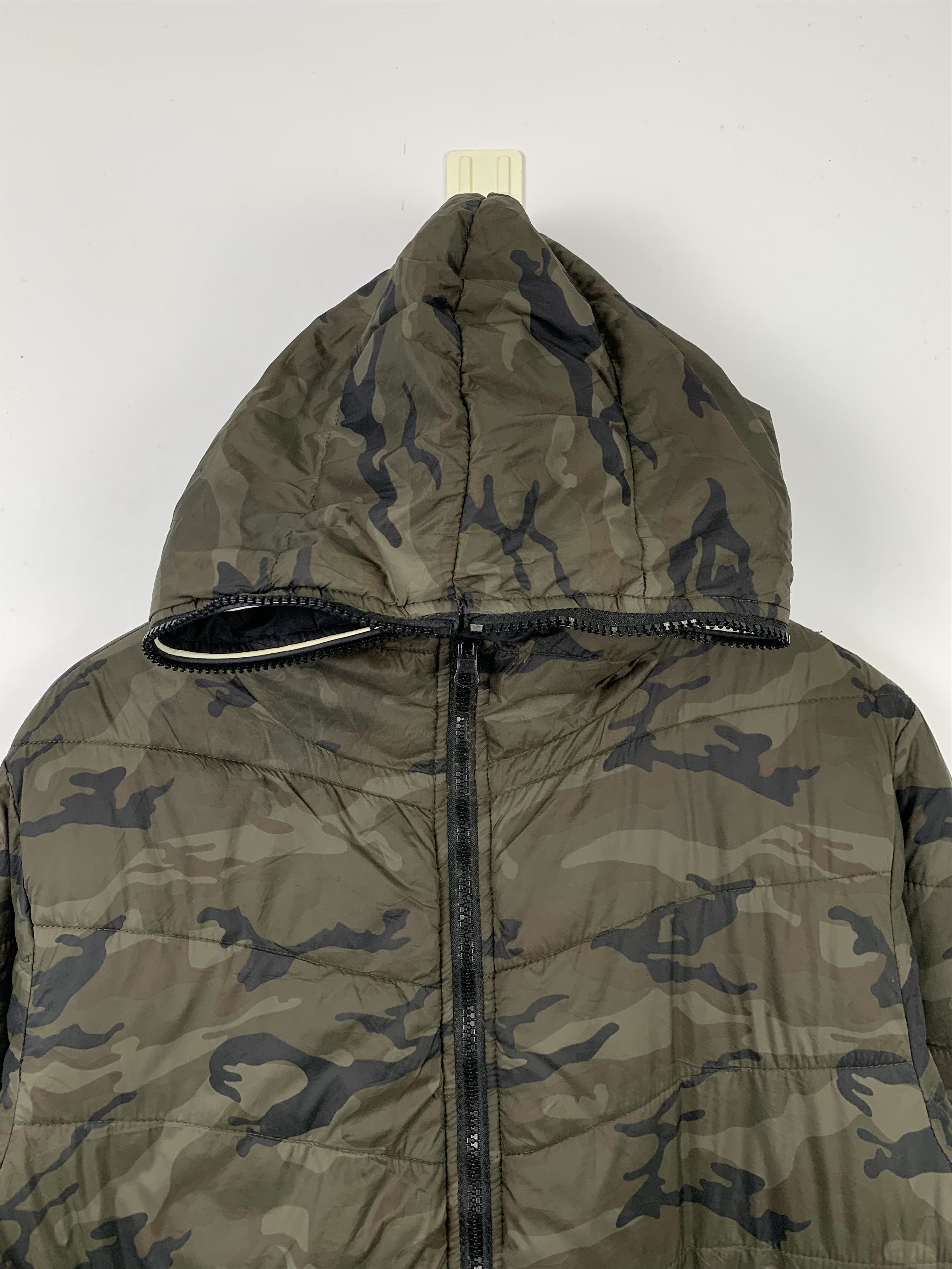 Japanese Brand Vintage Japanese Brand Puffer Camouflage Reversible Jacket Size US M / EU 48-50 / 2 - 2 Thumbnail