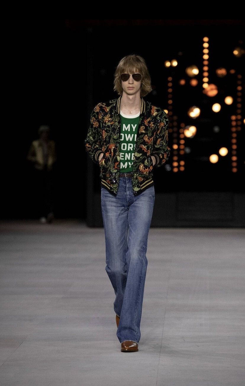 Celine Sequence Teddy Jacket With Angels Trumpets Embroidery Size US M / EU 48-50 / 2 - 4 Thumbnail