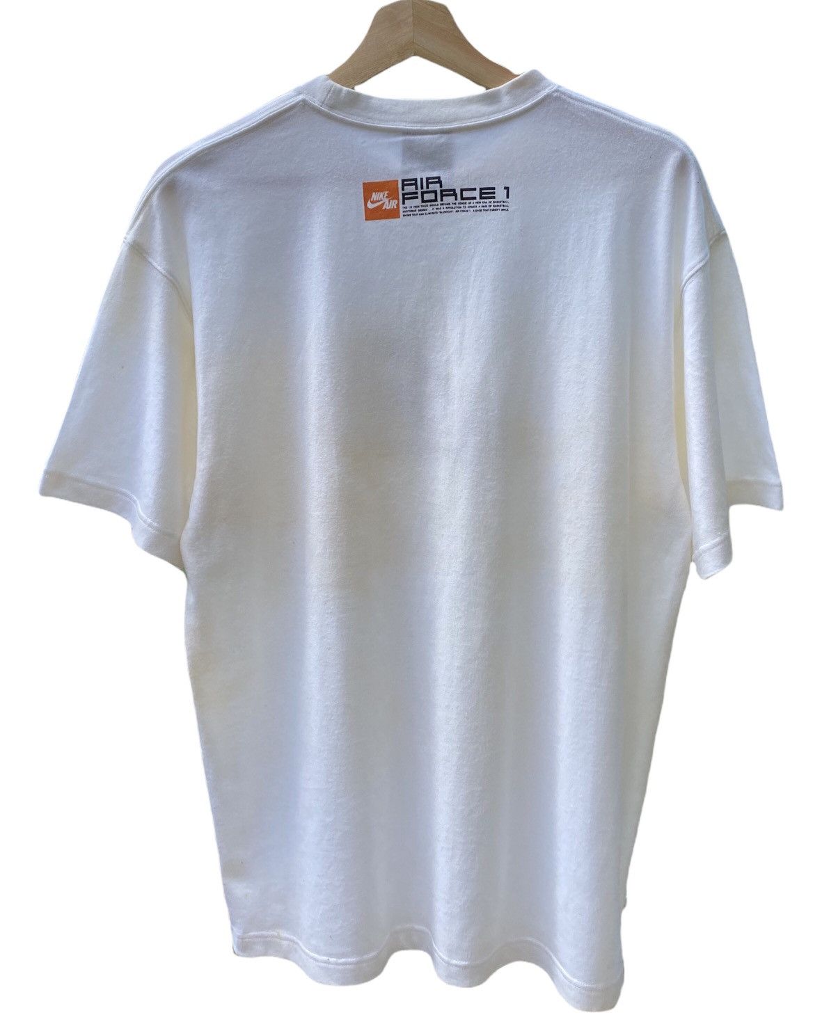 Nike × Vintage NIKE AIR FORCE 1 DIGITAL JORDAN T-SHIRT Size US M / EU 48-50 / 2 - 3 Thumbnail