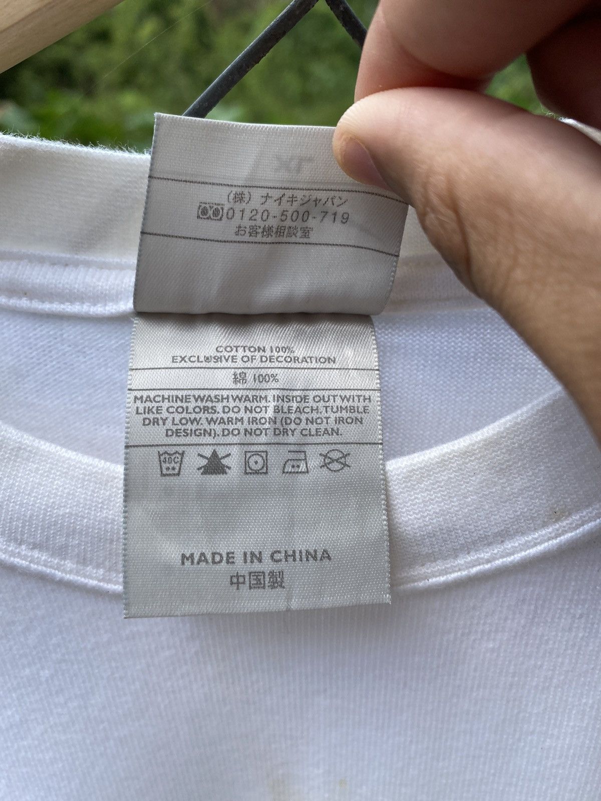 Nike × Vintage NIKE AIR FORCE 1 DIGITAL JORDAN T-SHIRT Size US M / EU 48-50 / 2 - 9 Thumbnail