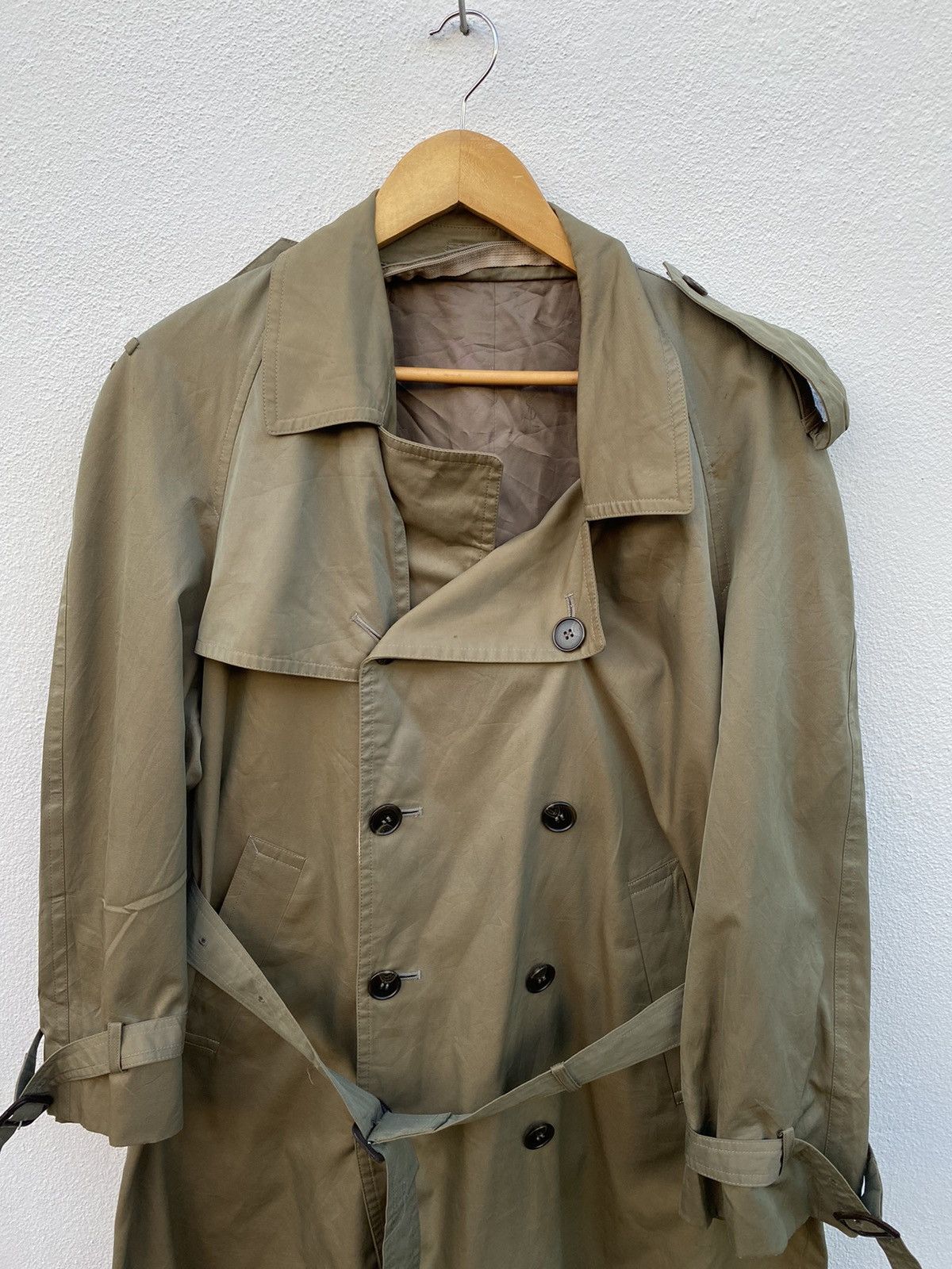 Japanese Brand × Yves Saint Laurent Japanese Brand X YSL Yves Saint Laurent trench coat Size US XL / EU 56 / 4 - 2 Thumbnail