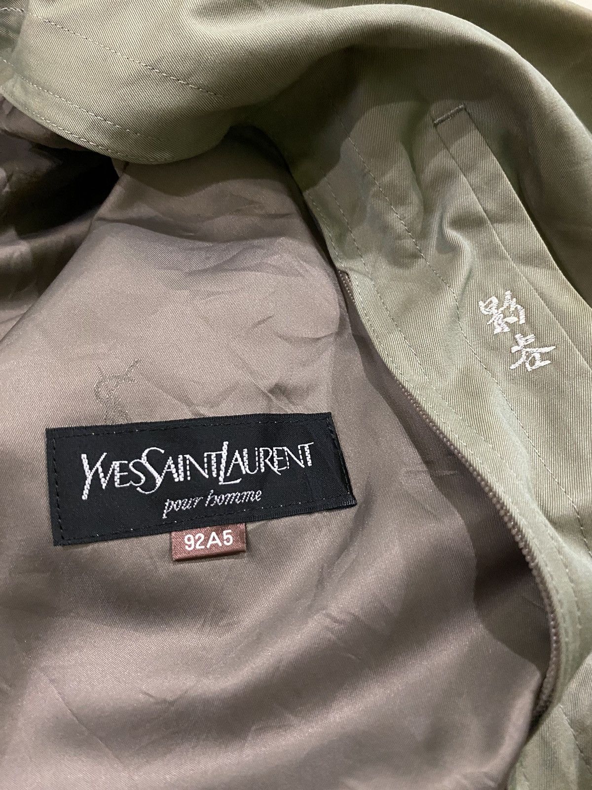 Japanese Brand × Yves Saint Laurent Japanese Brand X YSL Yves Saint Laurent trench coat Size US XL / EU 56 / 4 - 15 Thumbnail