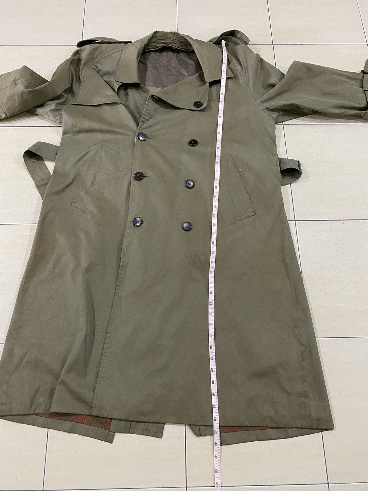 Japanese Brand × Yves Saint Laurent Japanese Brand X YSL Yves Saint Laurent trench coat Size US XL / EU 56 / 4 - 17 Thumbnail