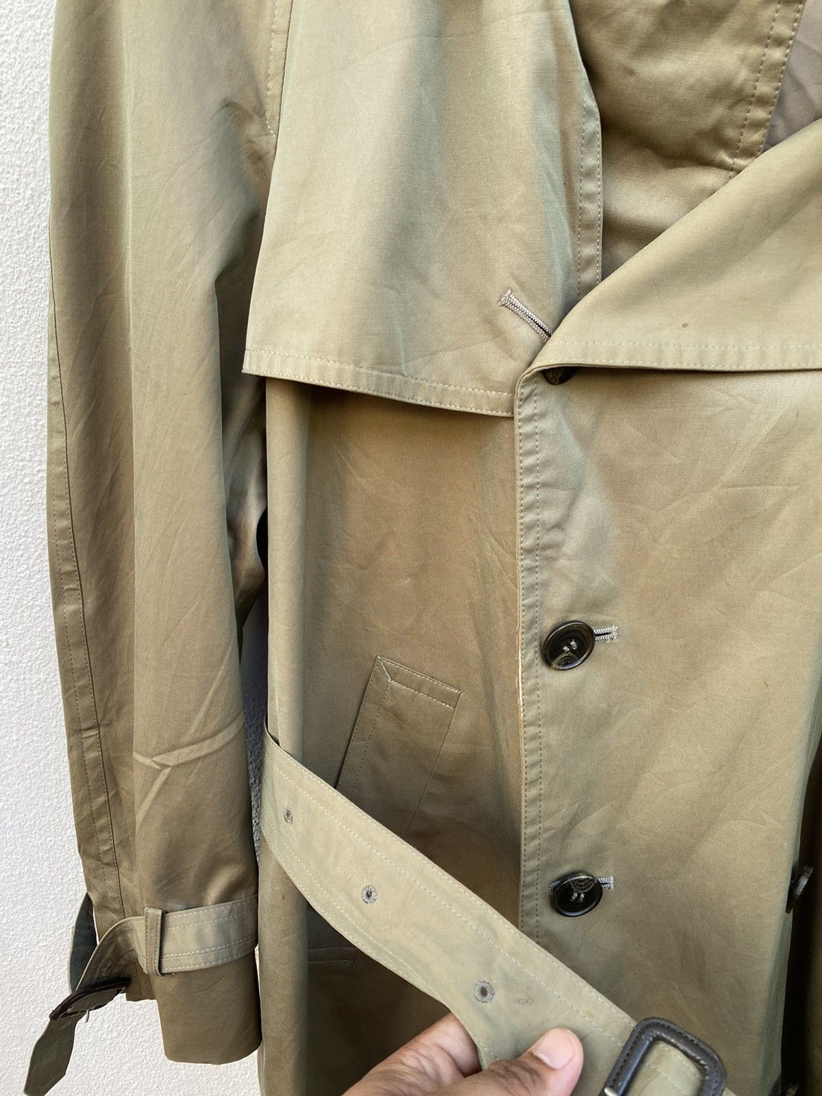 Japanese Brand × Yves Saint Laurent Japanese Brand X YSL Yves Saint Laurent trench coat Size US XL / EU 56 / 4 - 7 Thumbnail