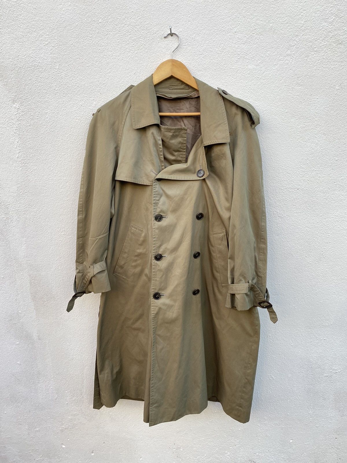 Japanese Brand × Yves Saint Laurent Japanese Brand X YSL Yves Saint Laurent trench coat Size US XL / EU 56 / 4 - 8 Thumbnail
