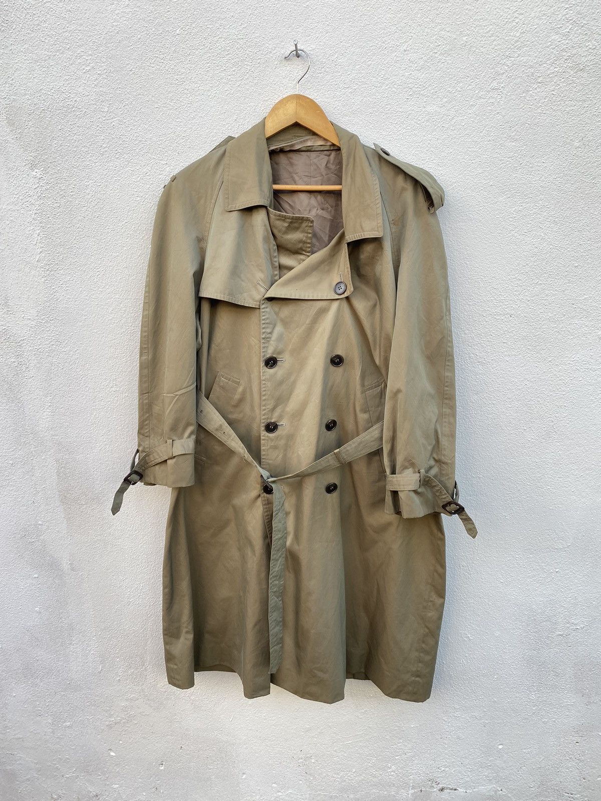 Japanese Brand × Yves Saint Laurent Japanese Brand X YSL Yves Saint Laurent trench coat Size US XL / EU 56 / 4 - 1 Thumbnail