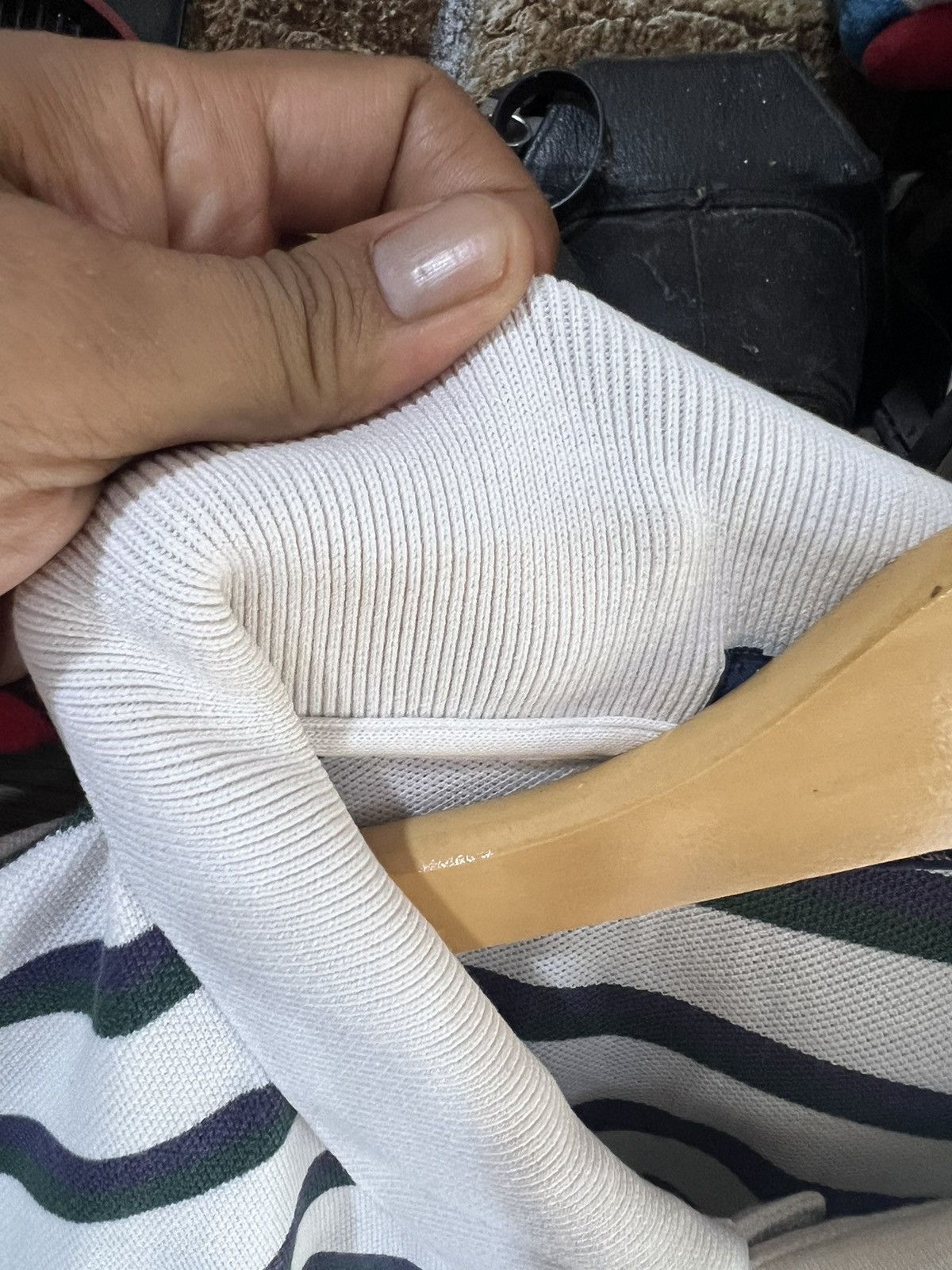 Polo Ralph Lauren 🔥Vintage Polo Ralph Lauren Stripe Long Sleeves Size US XL / EU 56 / 4 - 9 Thumbnail