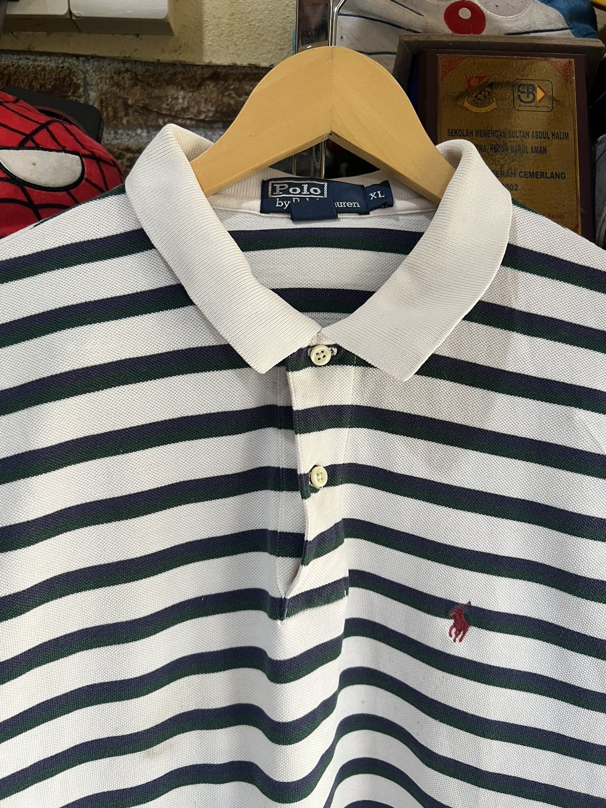 Polo Ralph Lauren 🔥Vintage Polo Ralph Lauren Stripe Long Sleeves Size US XL / EU 56 / 4 - 6 Thumbnail