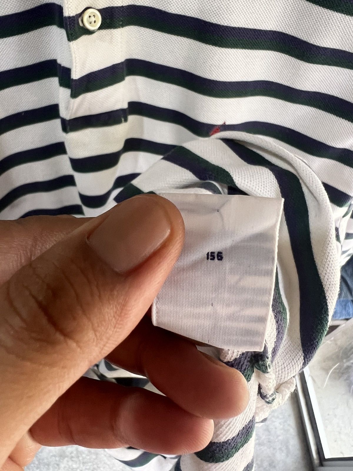 Polo Ralph Lauren 🔥Vintage Polo Ralph Lauren Stripe Long Sleeves Size US XL / EU 56 / 4 - 17 Thumbnail