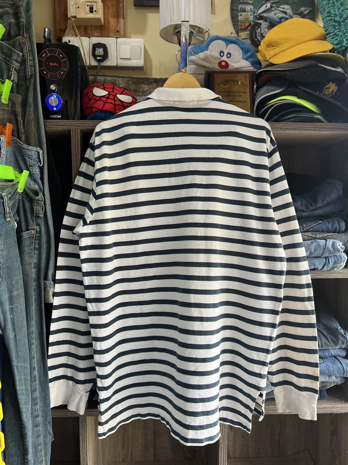 Polo Ralph Lauren 🔥Vintage Polo Ralph Lauren Stripe Long Sleeves Size US XL / EU 56 / 4 - 3 Thumbnail