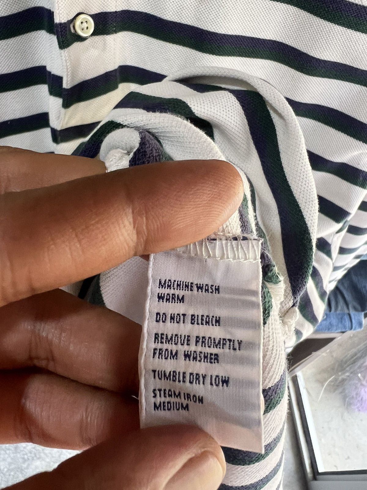 Polo Ralph Lauren 🔥Vintage Polo Ralph Lauren Stripe Long Sleeves Size US XL / EU 56 / 4 - 16 Thumbnail