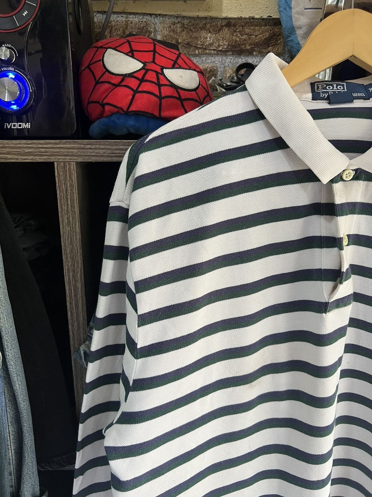 Polo Ralph Lauren 🔥Vintage Polo Ralph Lauren Stripe Long Sleeves Size US XL / EU 56 / 4 - 4 Thumbnail