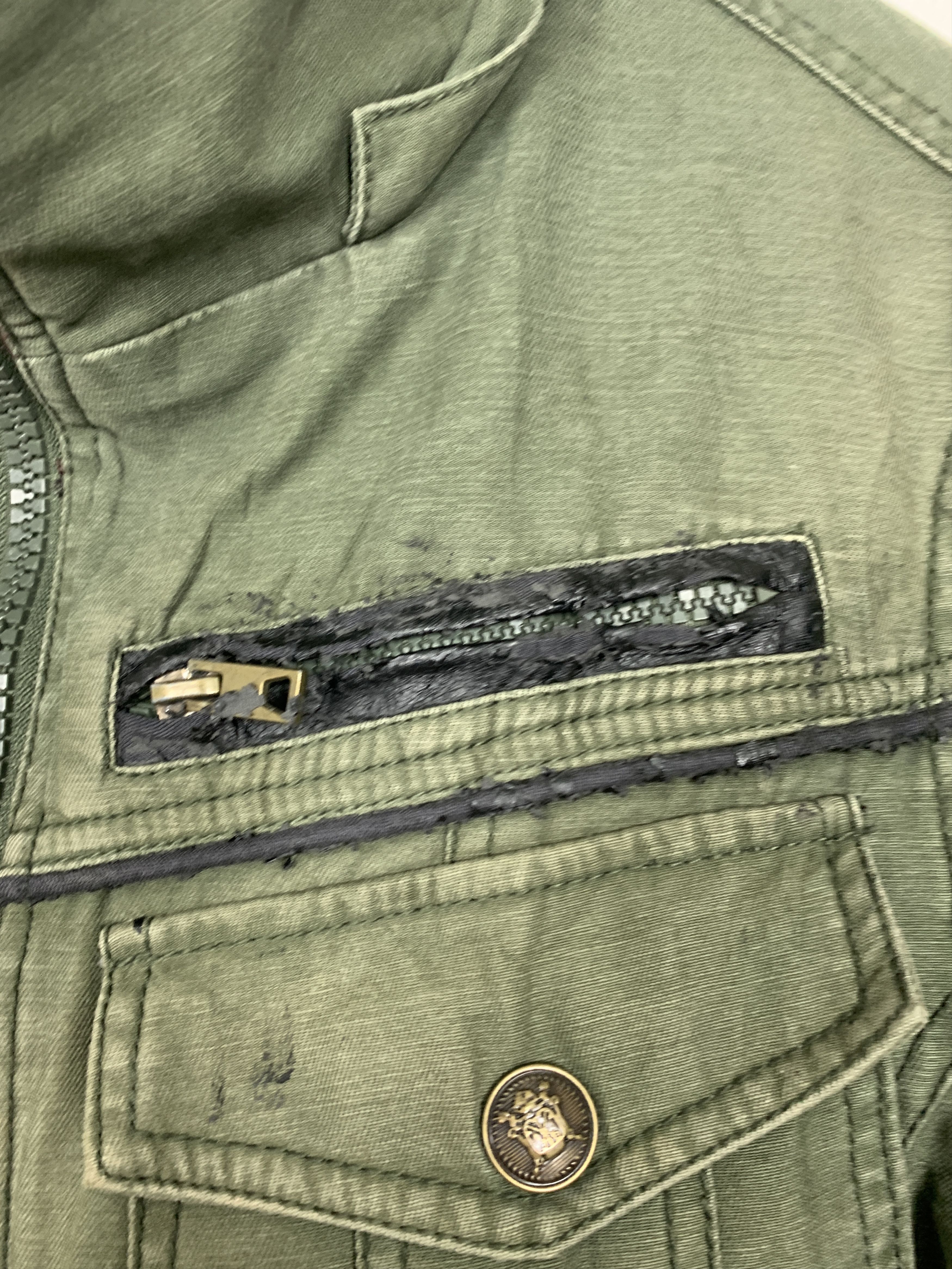 Vintage Vintage UNION MADE Military Quilted Lining Jacket J1398 Size US S / EU 44-46 / 1 - 6 Thumbnail
