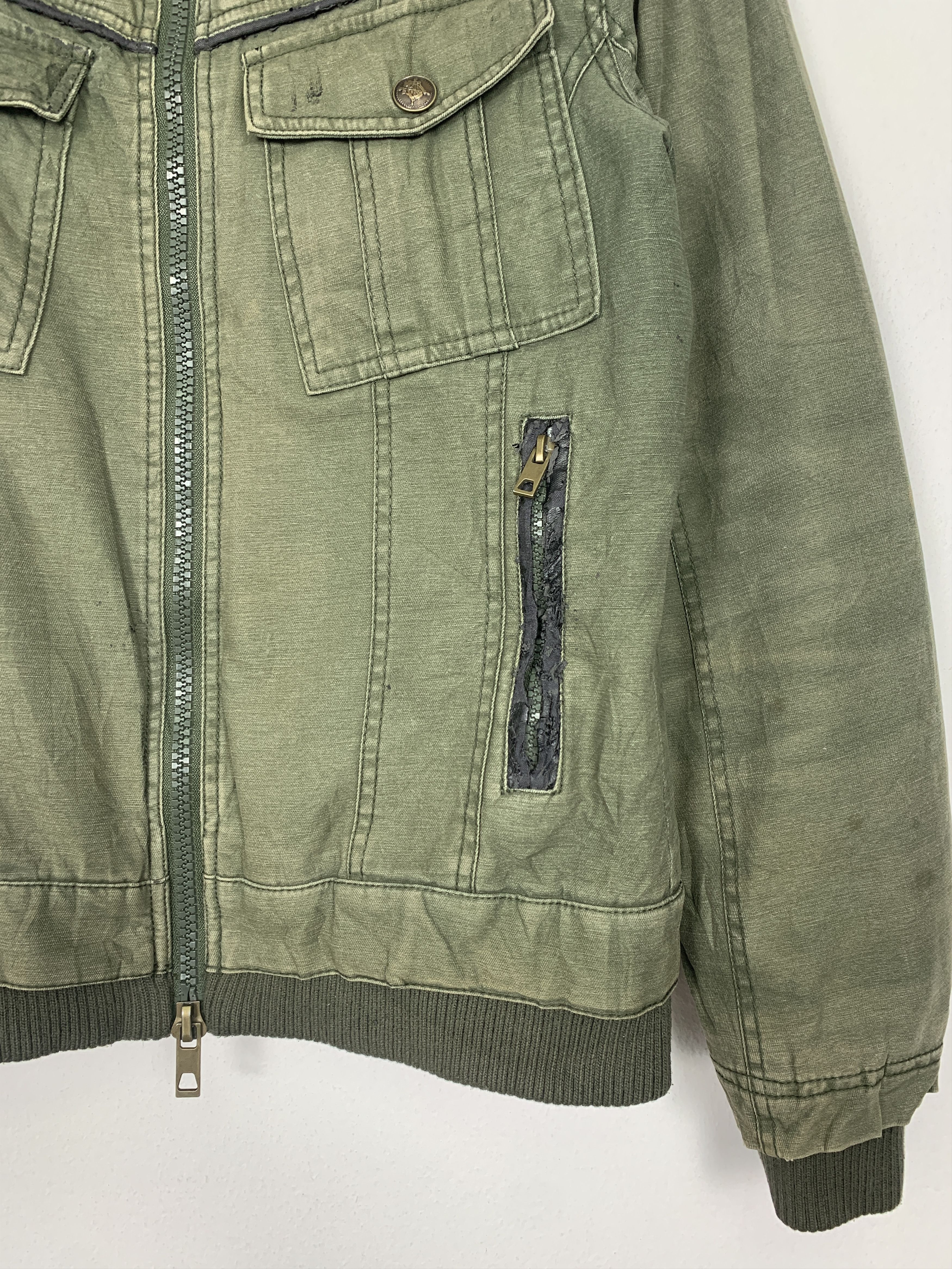 Vintage Vintage UNION MADE Military Quilted Lining Jacket J1398 Size US S / EU 44-46 / 1 - 4 Thumbnail