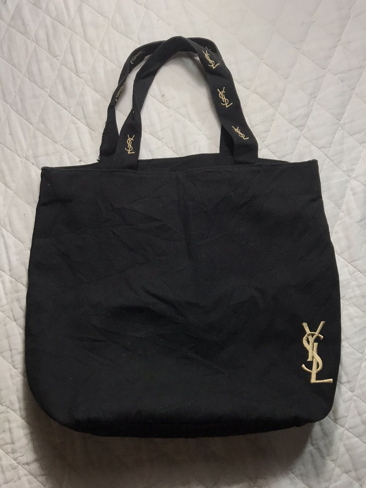 Vintage × Yves Saint Laurent Vintage Yves Saint Laurent Tote Bag Size ONE SIZE - 8 Thumbnail