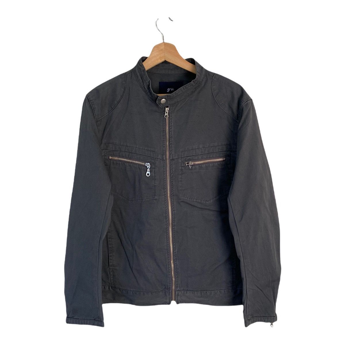 Uniqlo ARCHIVE G.U UNIQLO DENIM ZIPPER JACKET LIKE HELMUT LANG Size US M / EU 48-50 / 2 - 8 Thumbnail