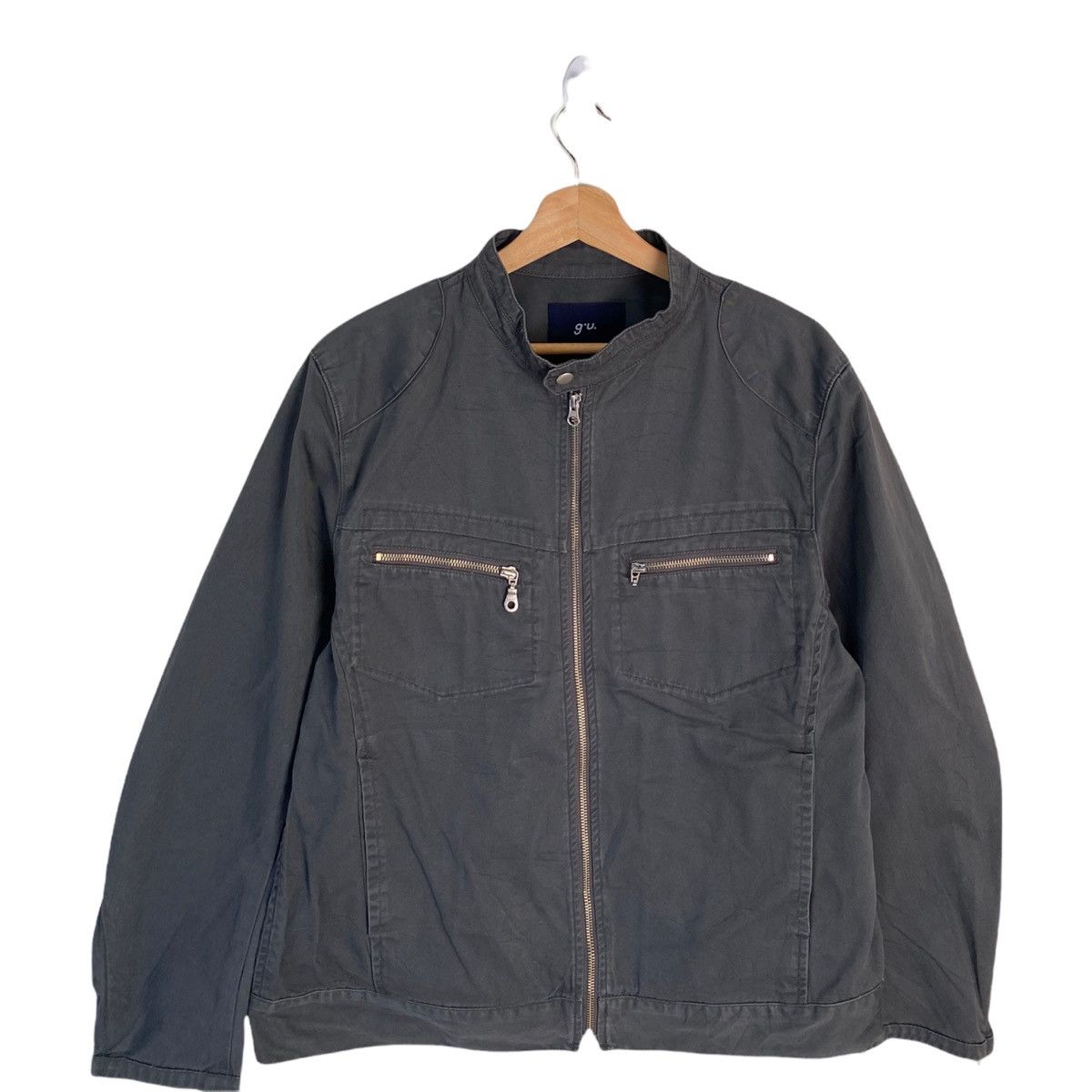 Uniqlo ARCHIVE G.U UNIQLO DENIM ZIPPER JACKET LIKE HELMUT LANG Size US M / EU 48-50 / 2 - 1 Thumbnail