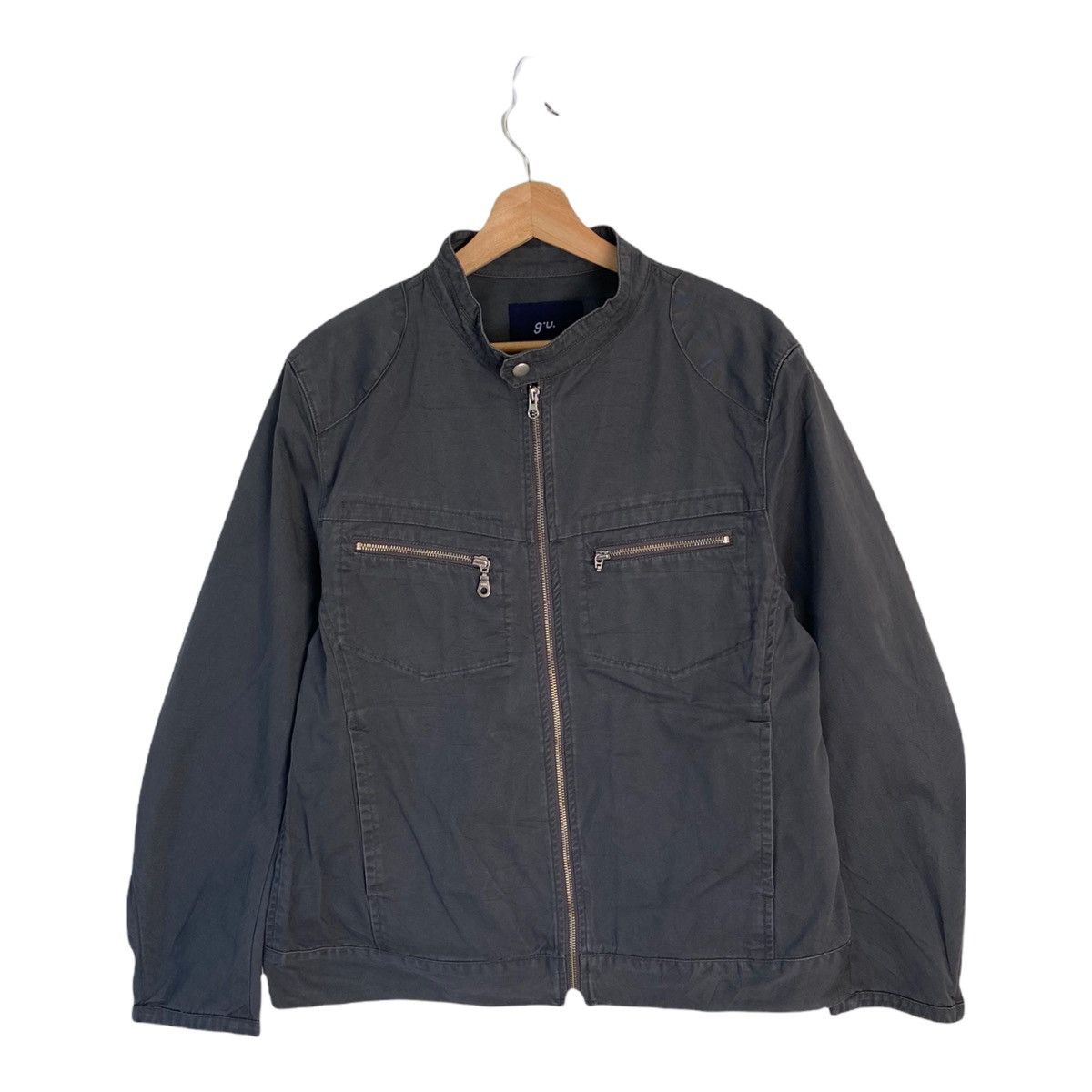 Uniqlo ARCHIVE G.U UNIQLO DENIM ZIPPER JACKET LIKE HELMUT LANG Size US M / EU 48-50 / 2 - 6 Thumbnail