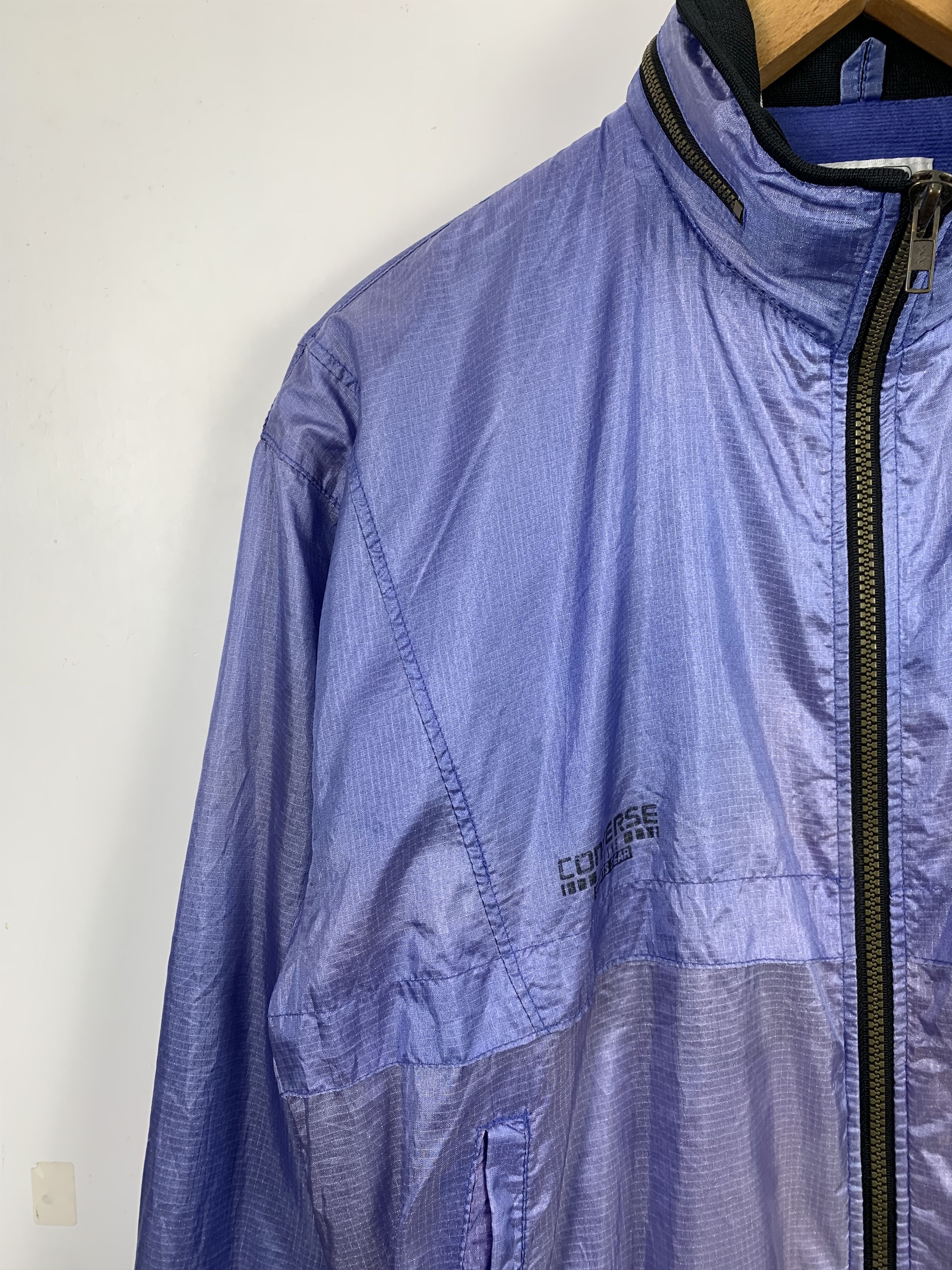 Converse × Vintage Vintage Converse Zip Up Jacket Windbreaker Streetwear Size US M / EU 48-50 / 2 - 4 Thumbnail