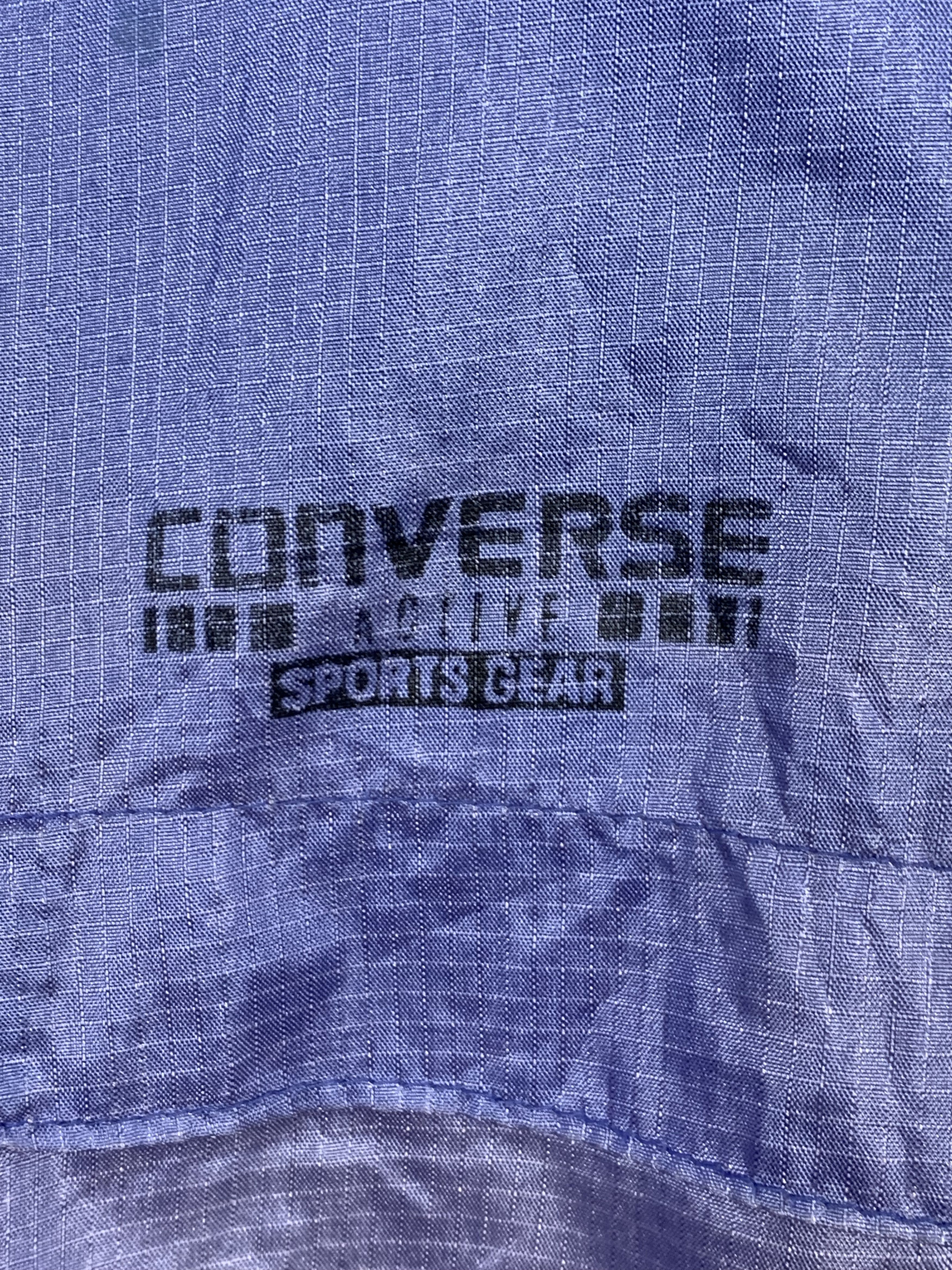Converse × Vintage Vintage Converse Zip Up Jacket Windbreaker Streetwear Size US M / EU 48-50 / 2 - 5 Thumbnail