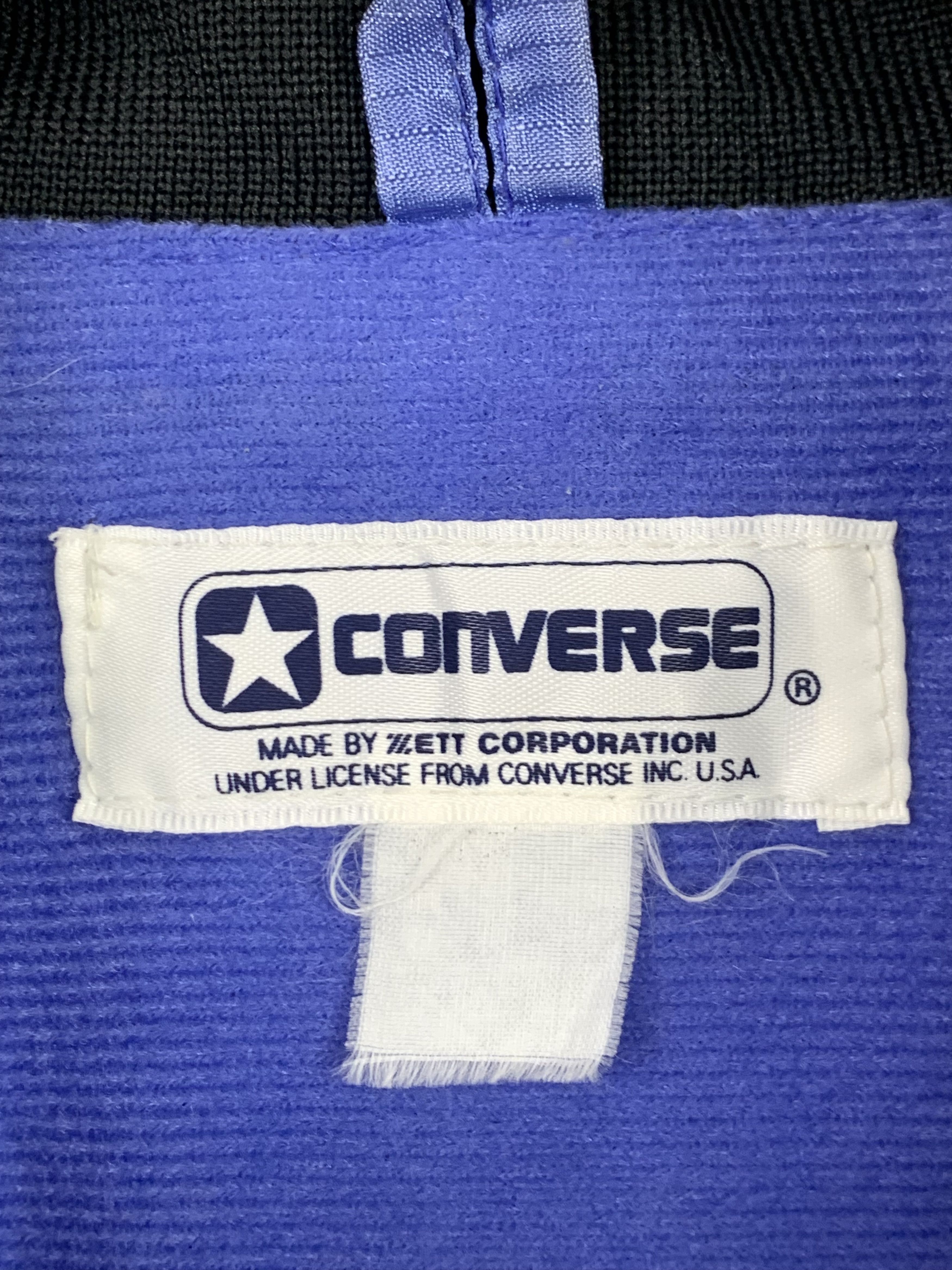 Converse × Vintage Vintage Converse Zip Up Jacket Windbreaker Streetwear Size US M / EU 48-50 / 2 - 13 Thumbnail