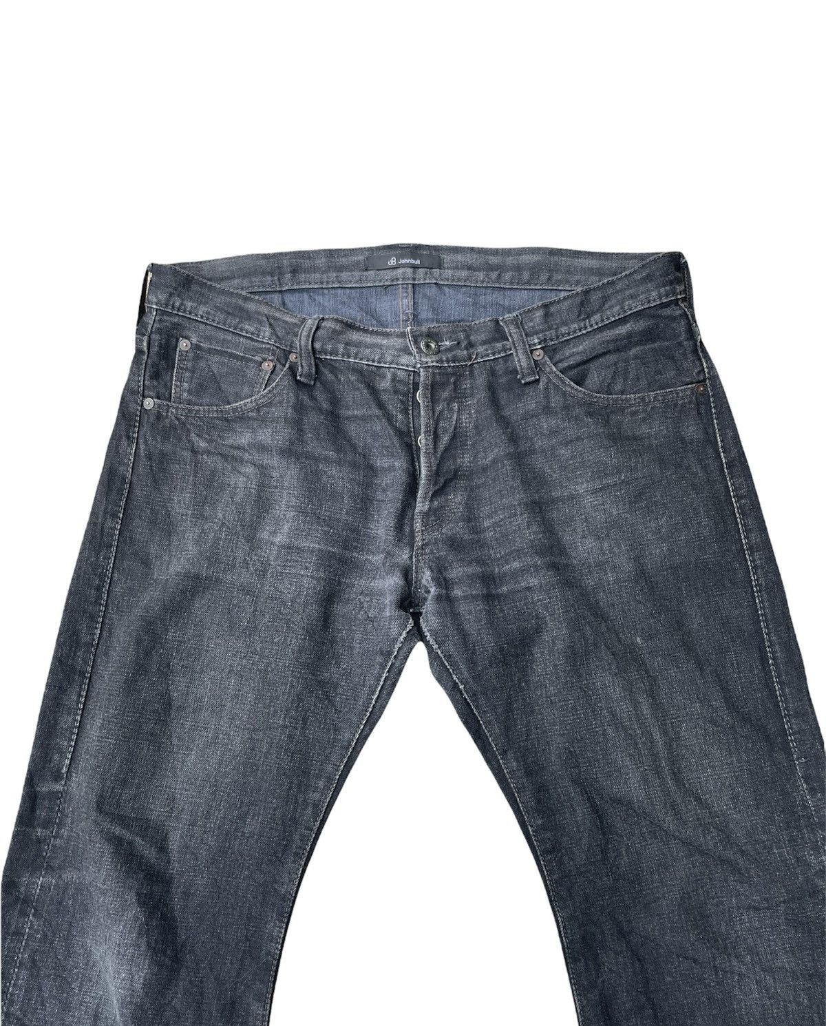 Japanese Brand × Johnbull John Bull Aging Wash Redline Selvedge Denim Size US 37 - 5 Thumbnail