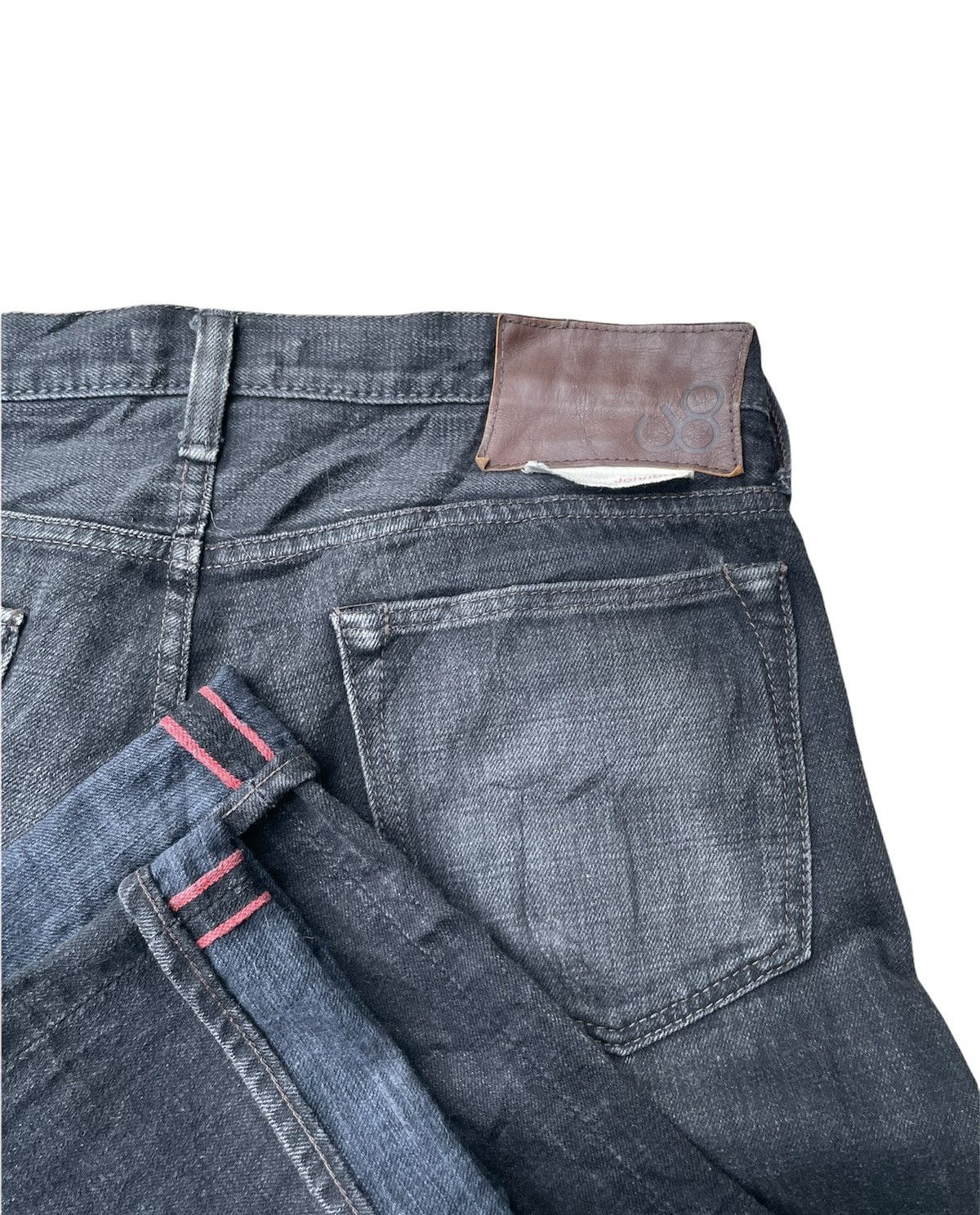 Japanese Brand × Johnbull John Bull Aging Wash Redline Selvedge Denim Size US 37 - 14 Thumbnail