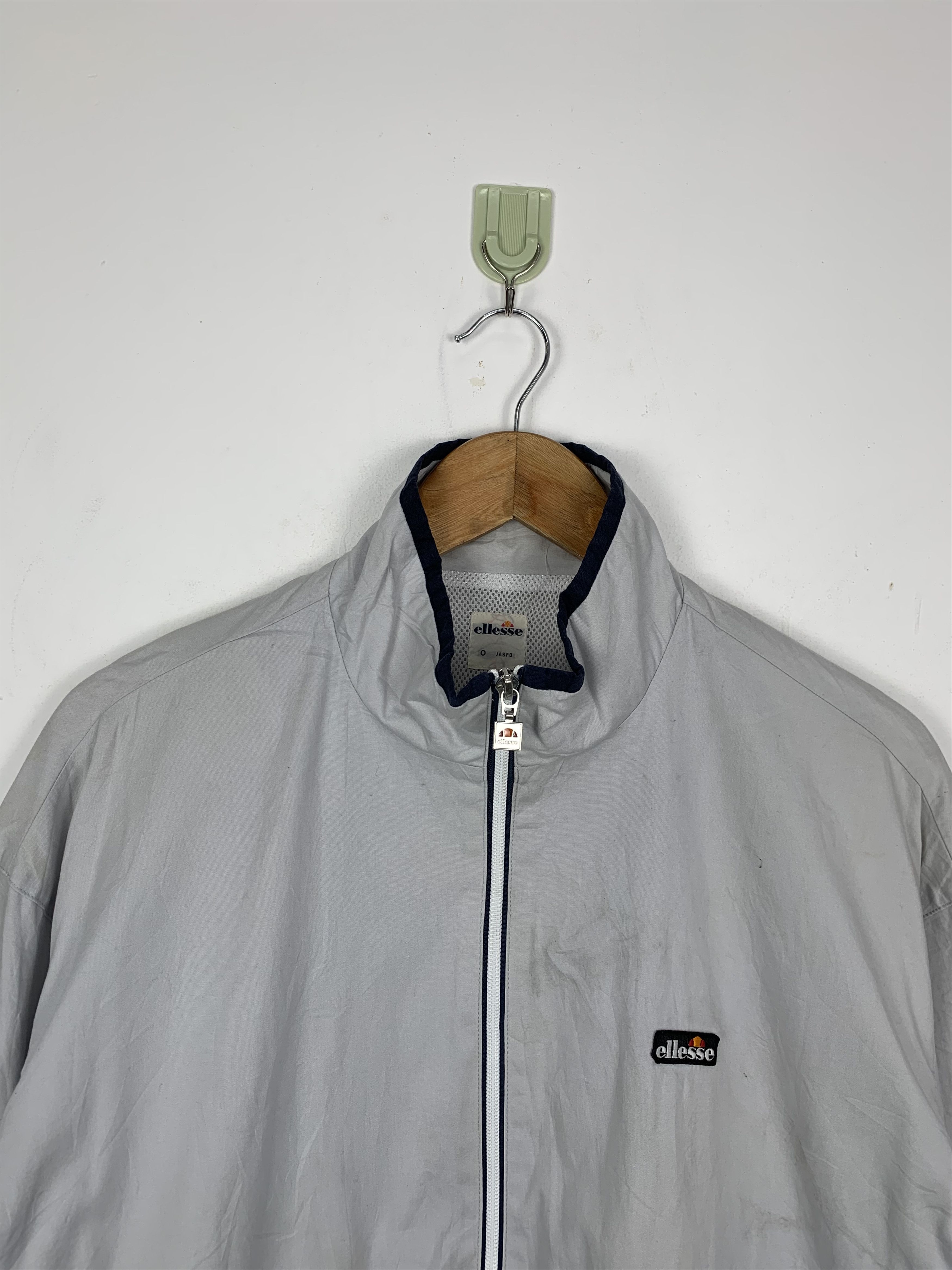Ellesse Vintage ELLESSE Zip Up Windbreaker Jacket Size US L / EU 52-54 / 3 - 3 Thumbnail