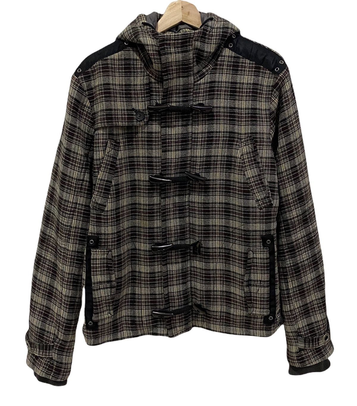 Costume National 🔥COSTUME NATIONAL CNC FW04 FLANNEL TARTAN HOODIE JACKET Size US M / EU 48-50 / 2 - 1 Thumbnail