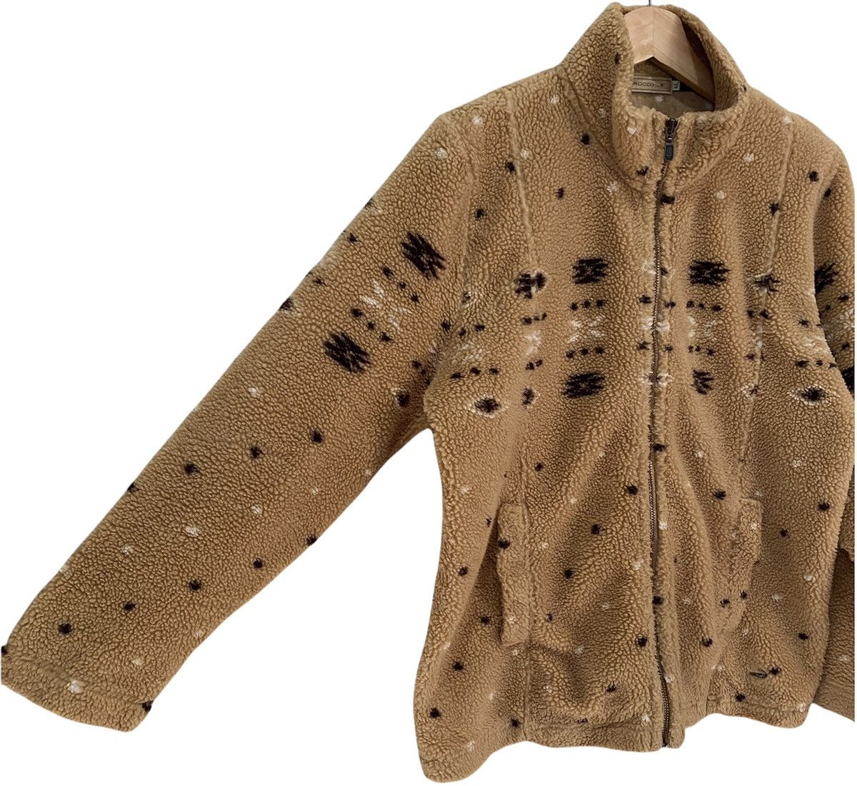 Japanese Brand × Vintage VINTAGE CROCODILE FLEECE SHERPA JACKET Size US S / EU 44-46 / 1 - 7 Thumbnail